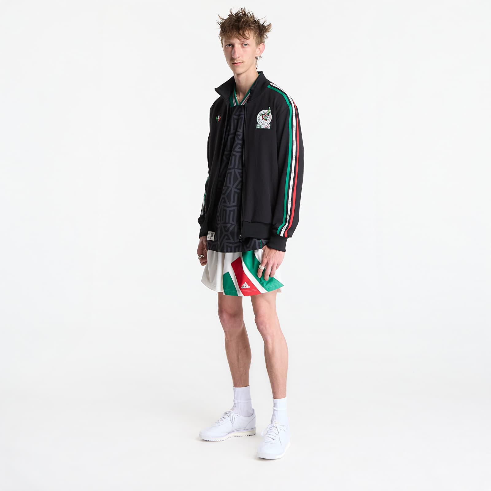 Hettegensere og sweatshirts adidas Mexico Someone Somewhere Track Top Black