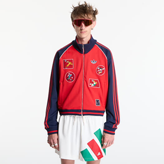 Mikina adidas Brain Dead Disney Tracktop Better Scarlet