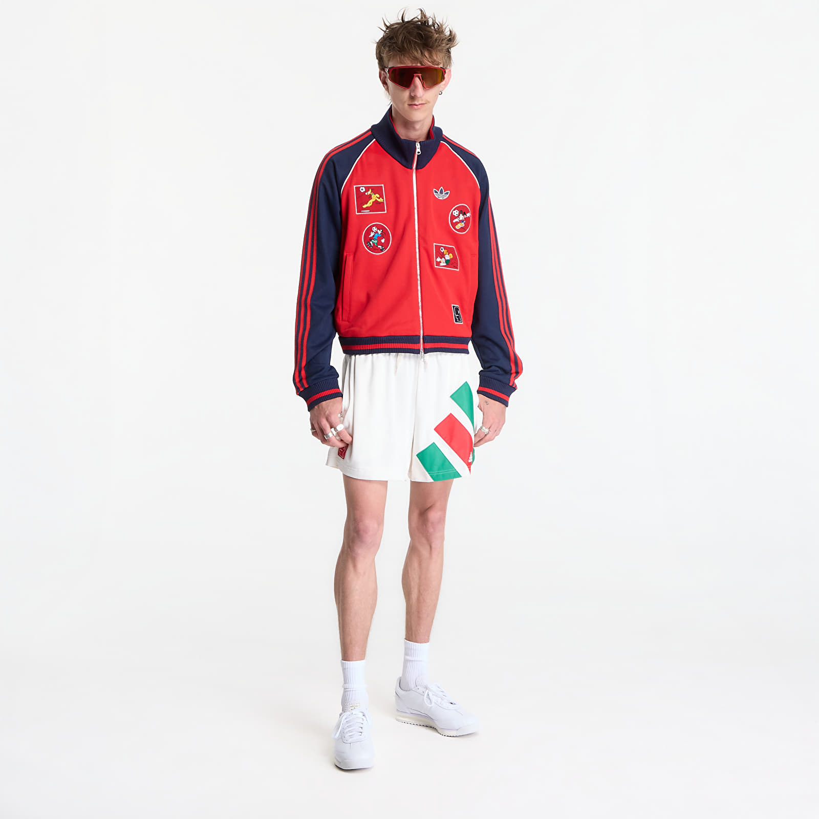 Hoodies and sweatshirts  adidas Brain Dead Disney Tracktop Better Scarlet