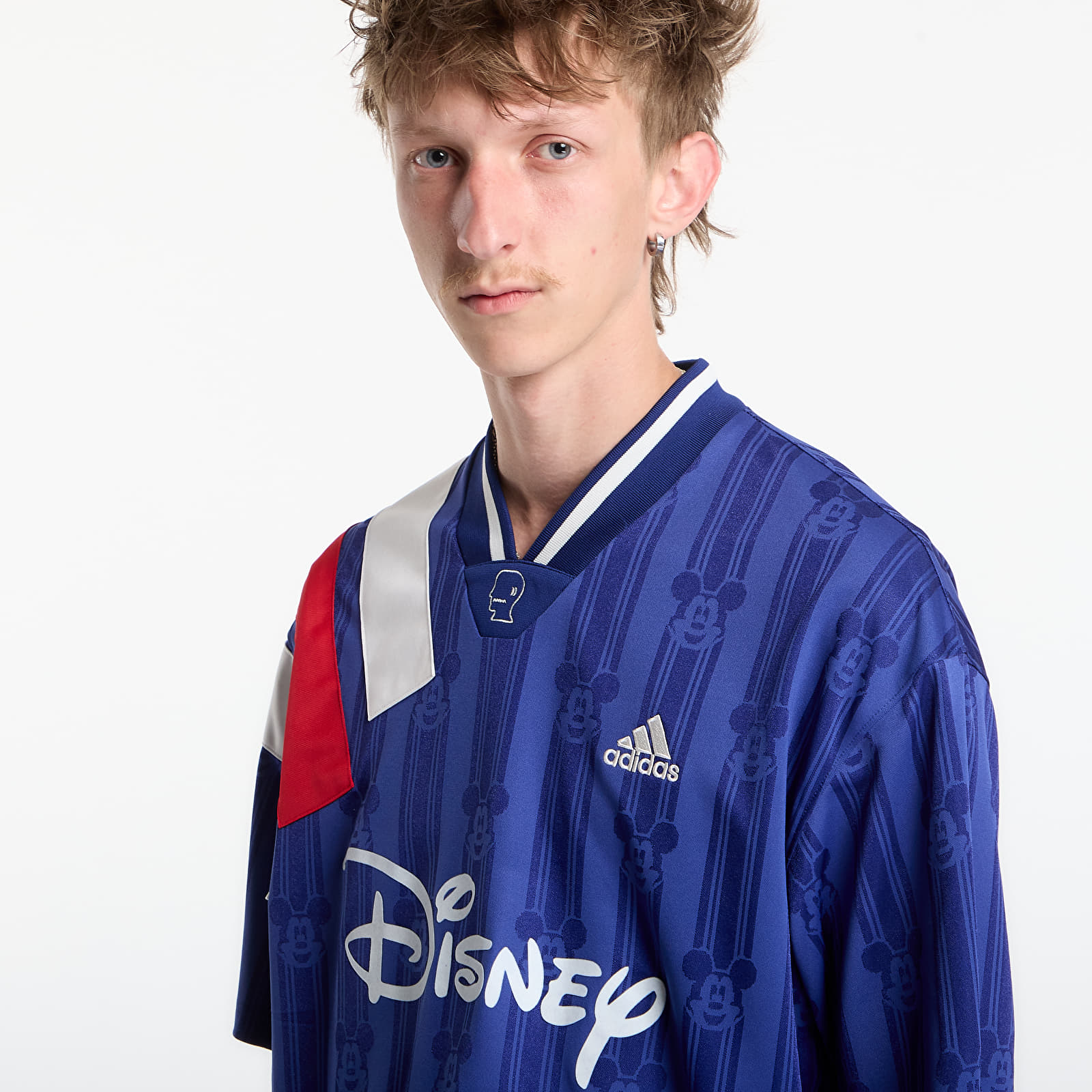 Marškinėliai adidas Brain Dead Disney Football Jersey Victory Blue