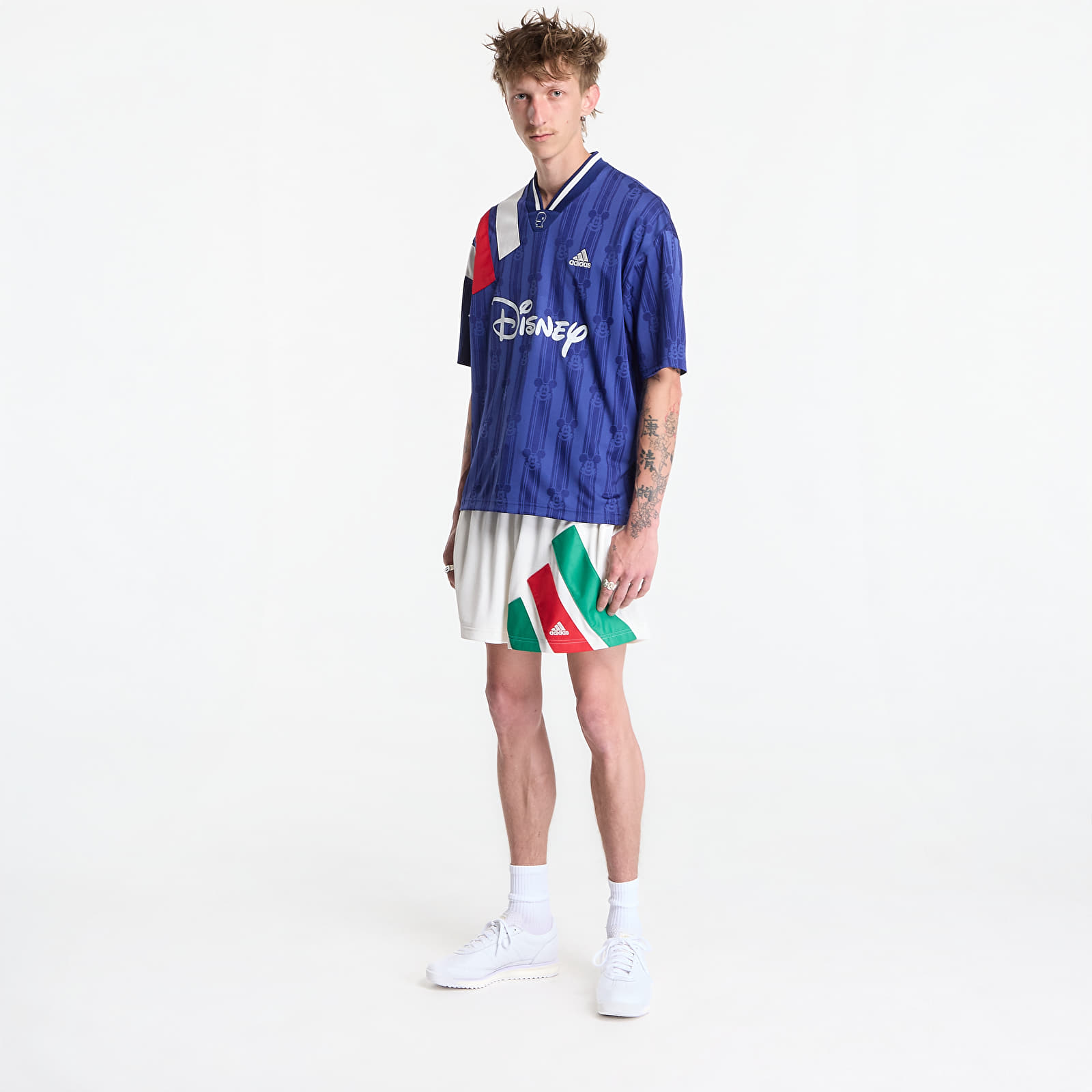 Marškinėliai adidas Brain Dead Disney Football Jersey Victory Blue