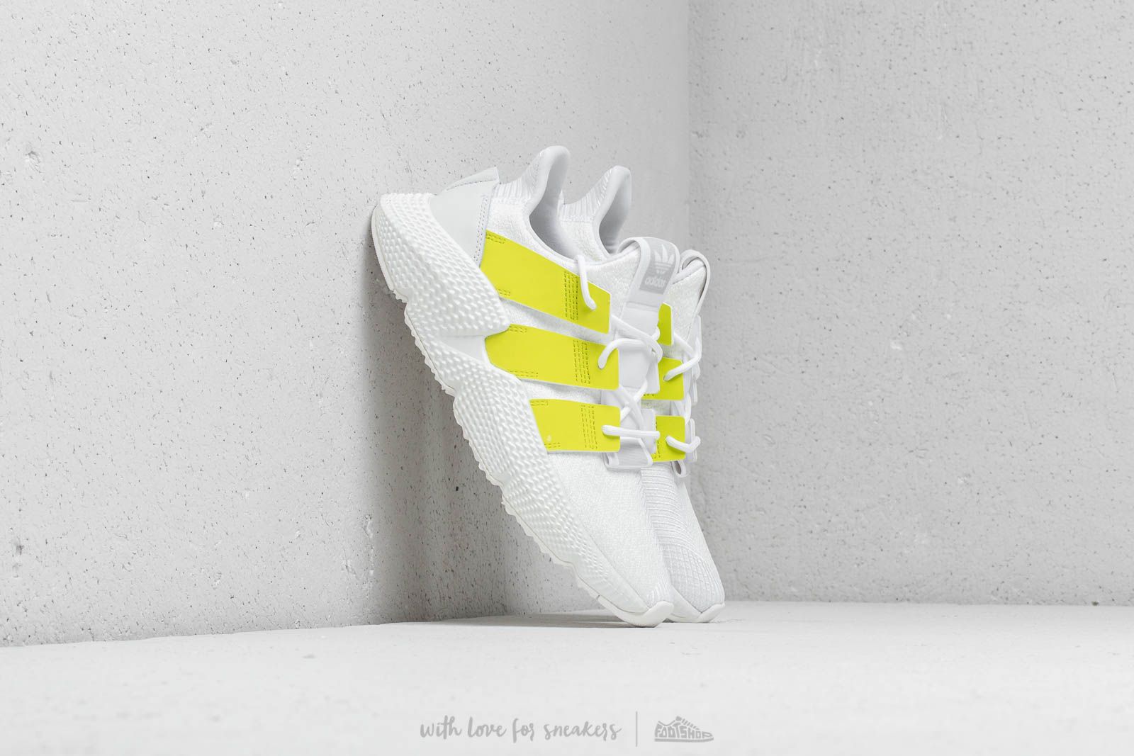 Adidas originals prophere sneakers in white shop