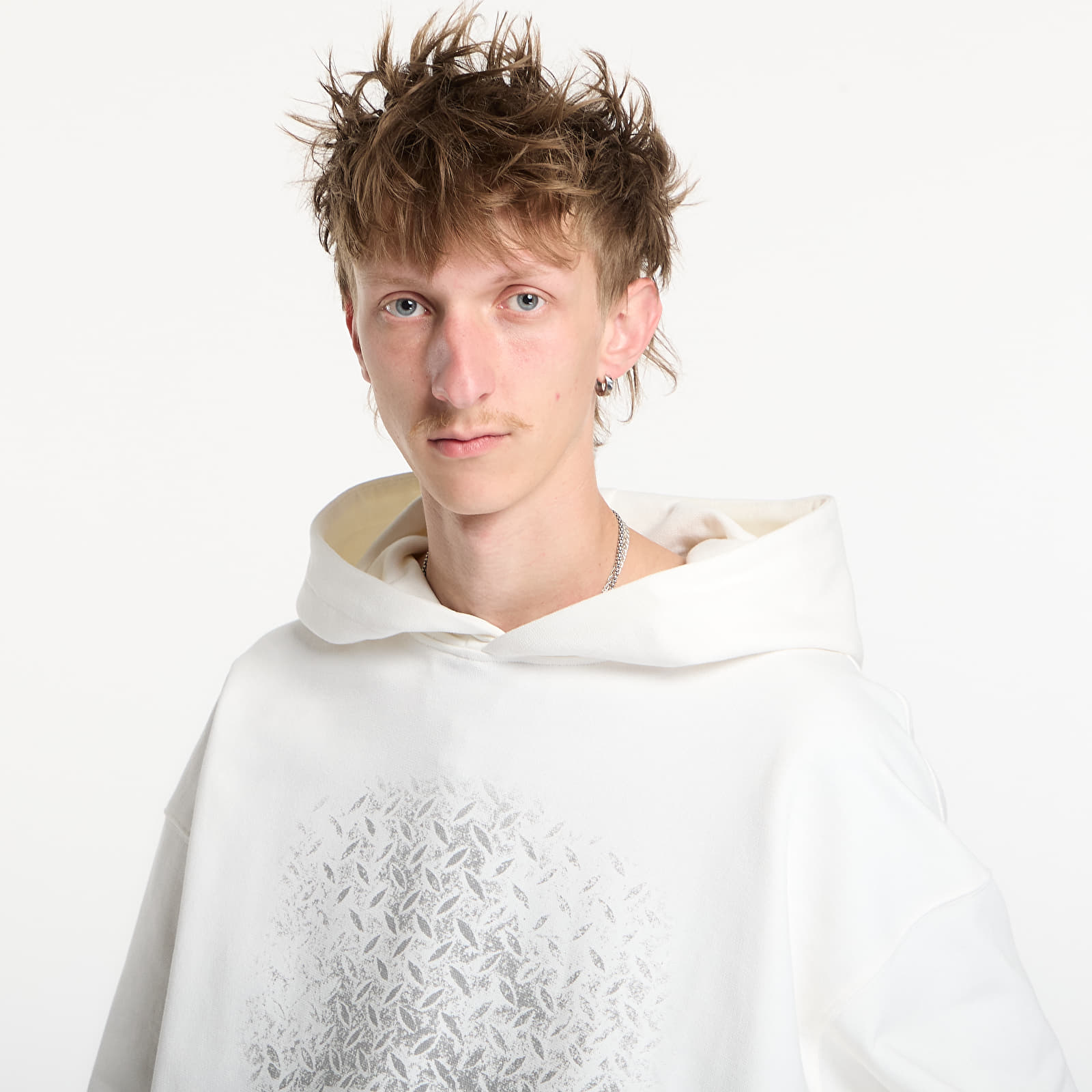 Mikiny Prosto Hoodie Grade White
