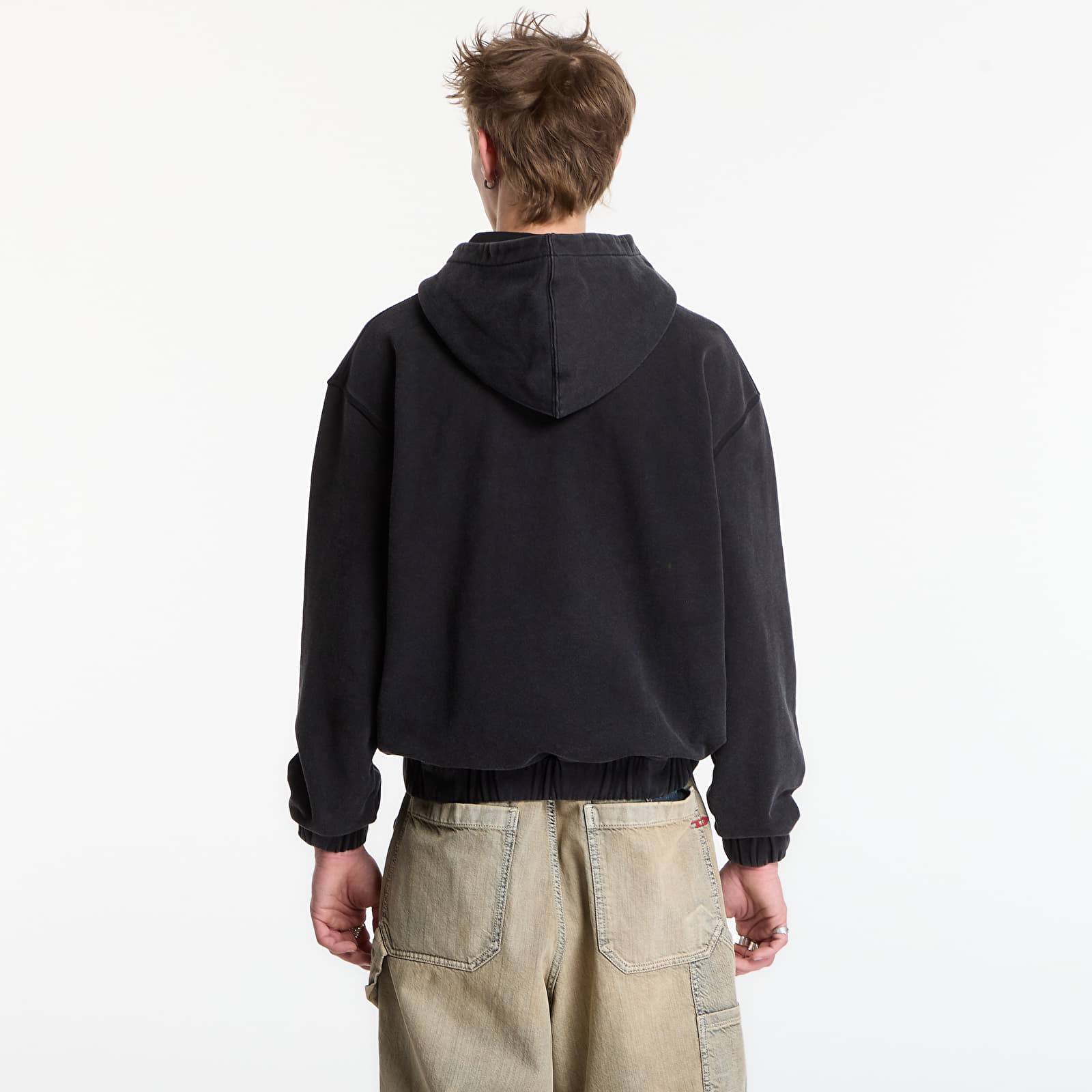 Džemperiai su gobtuvais ir džemperiai Prosto Hoodie Splash Black