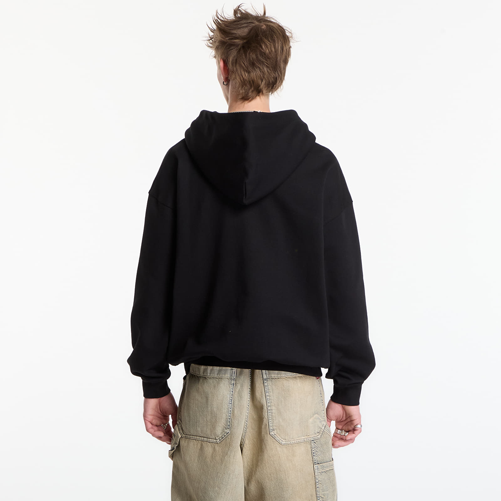 Džemperiai su gobtuvais ir džemperiai Prosto Hoodie Grade Black