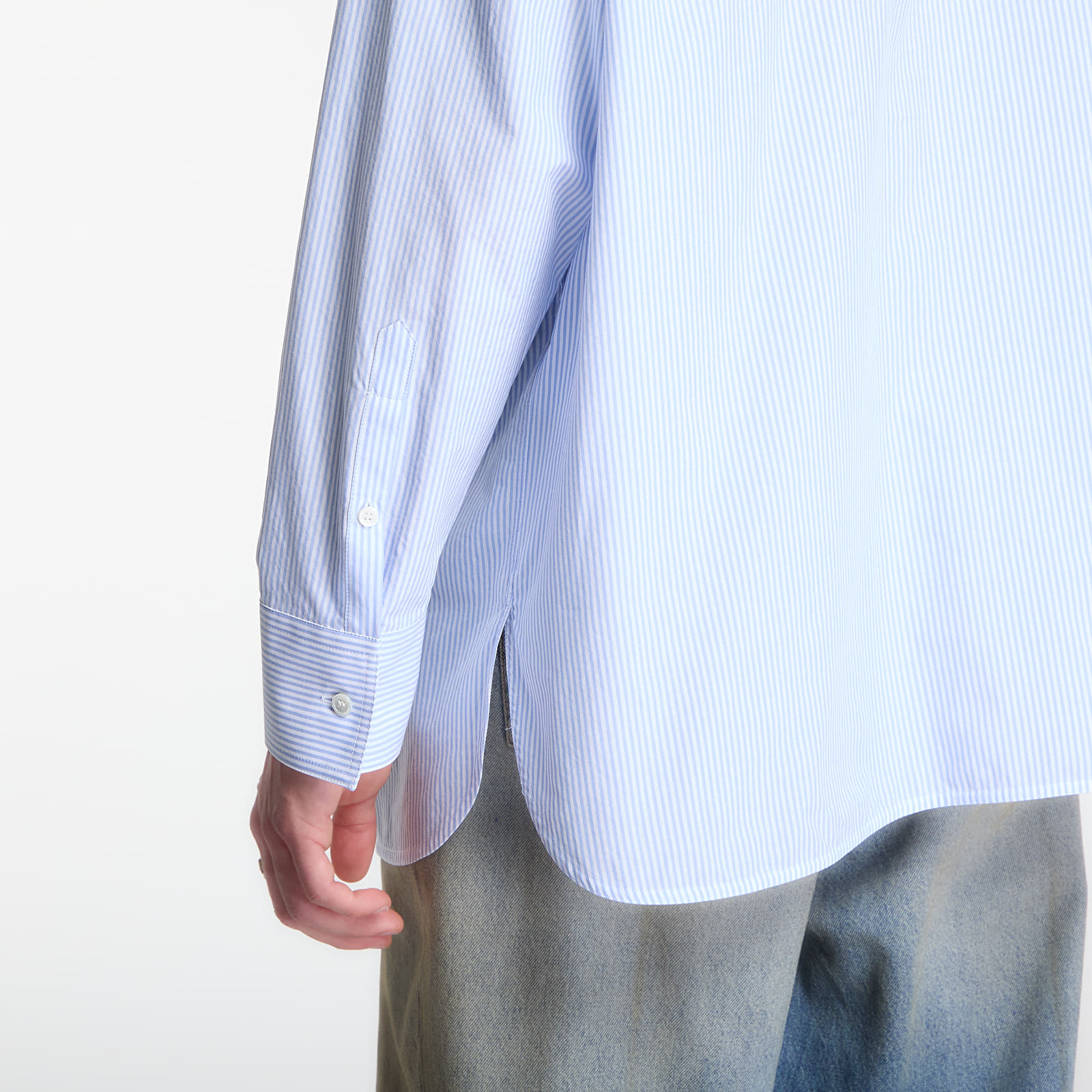 Shirts MM6 Long-Sleeved Shirt Blue