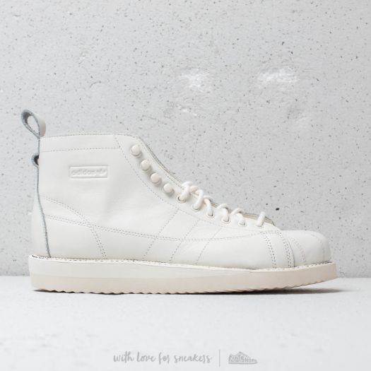 Adidas superstar boot white clearance