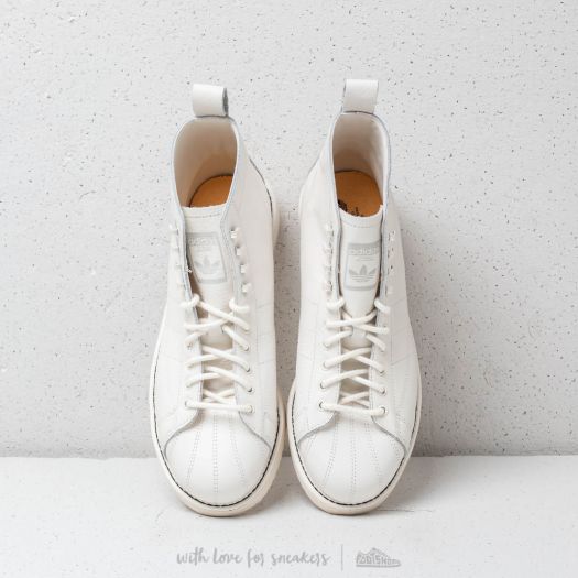 Adidas superstar boots white discount
