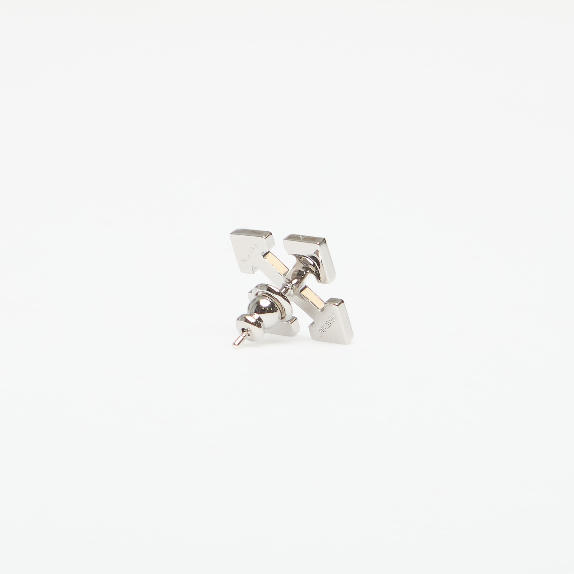 Off-White Arrow Mono Earring Silver/ Silver