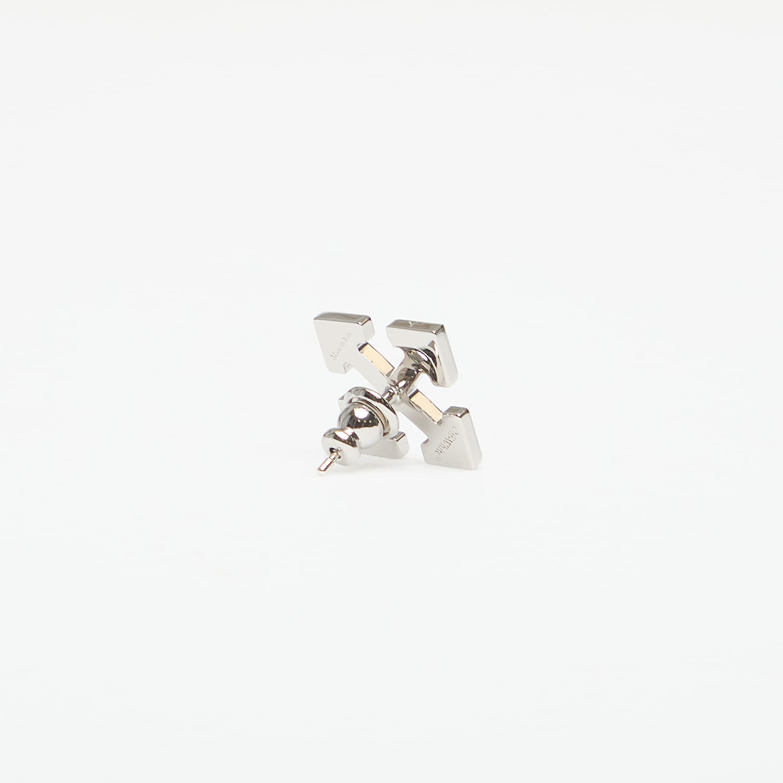 Ehted Off-White Arrow Mono Earring Silver/ Silver