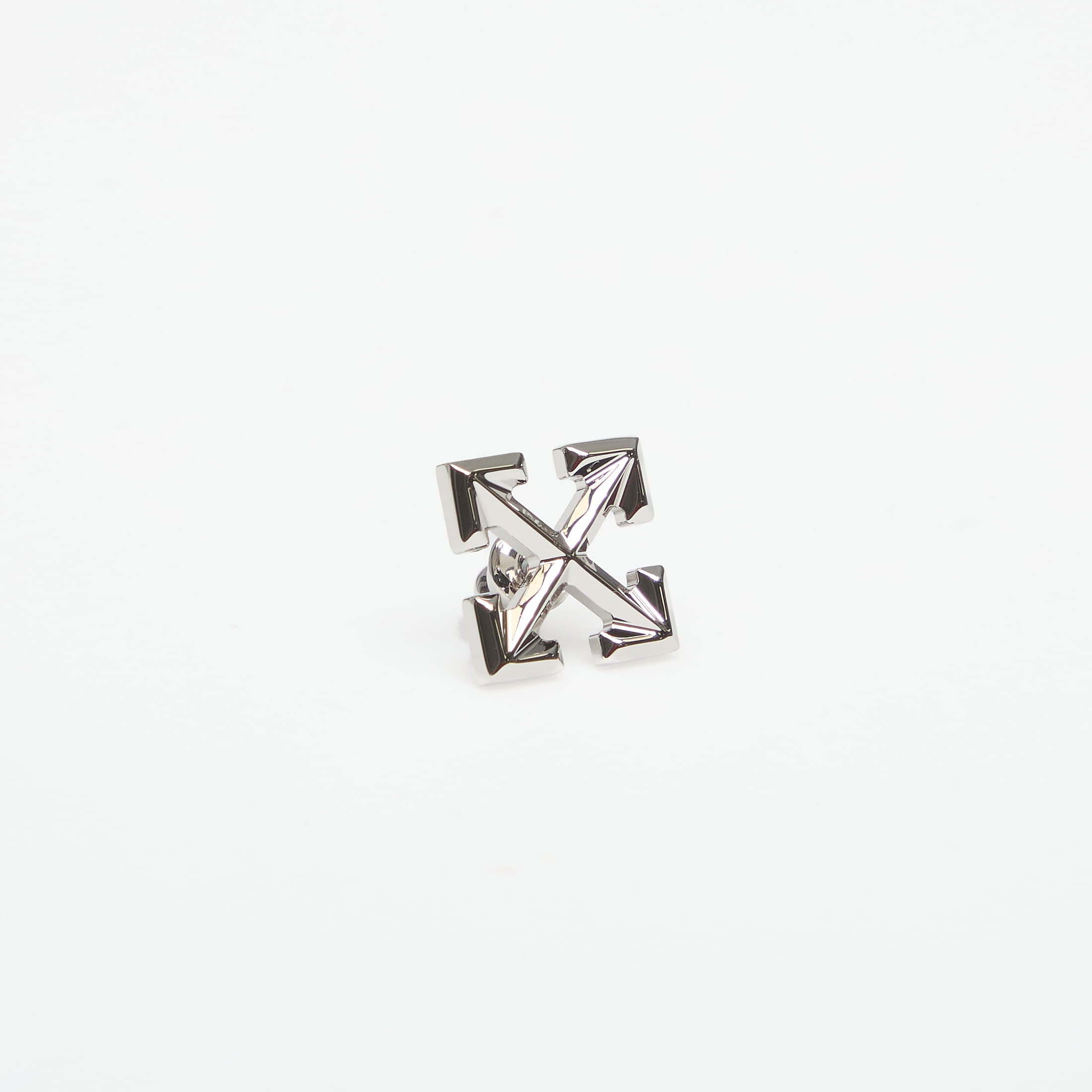 Off-White Arrow Mono Earring Silver/ Silver Universal
