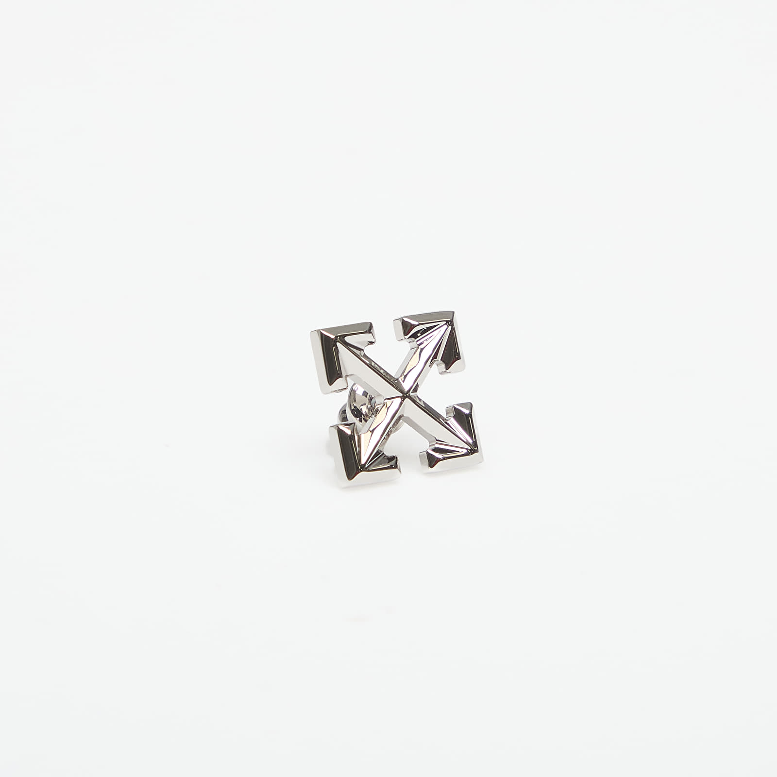 Ehted Off-White Arrow Mono Earring Silver/ Silver