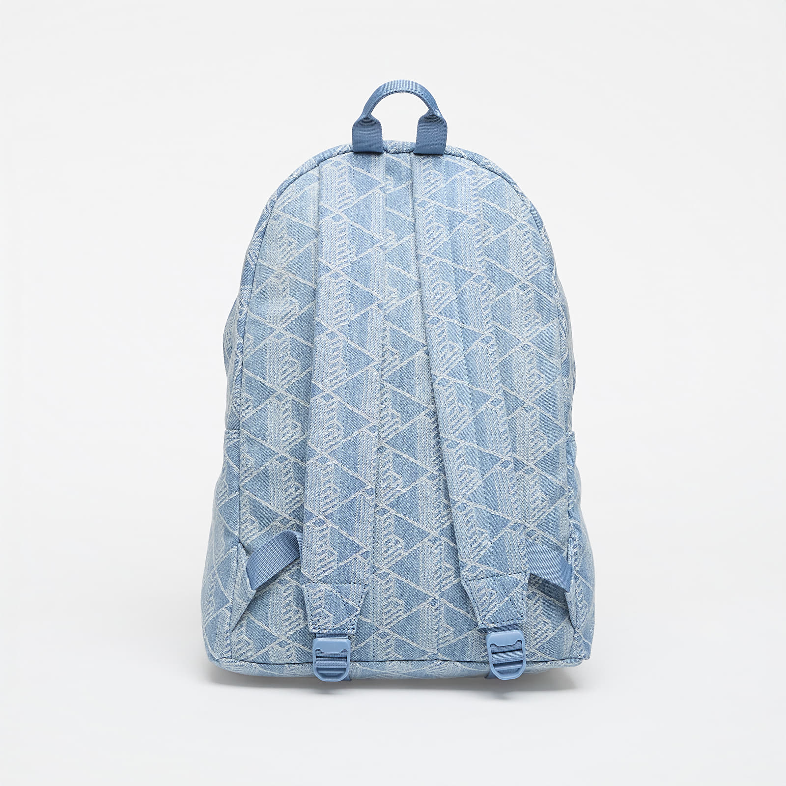 Men's backpacks LACOSTE Backpack Silver Chine/ Black-Silver Chine
