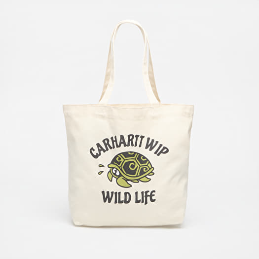 Bolsa Carhartt WIP Canvas Graphic Tote Wild Life Print/ Natural