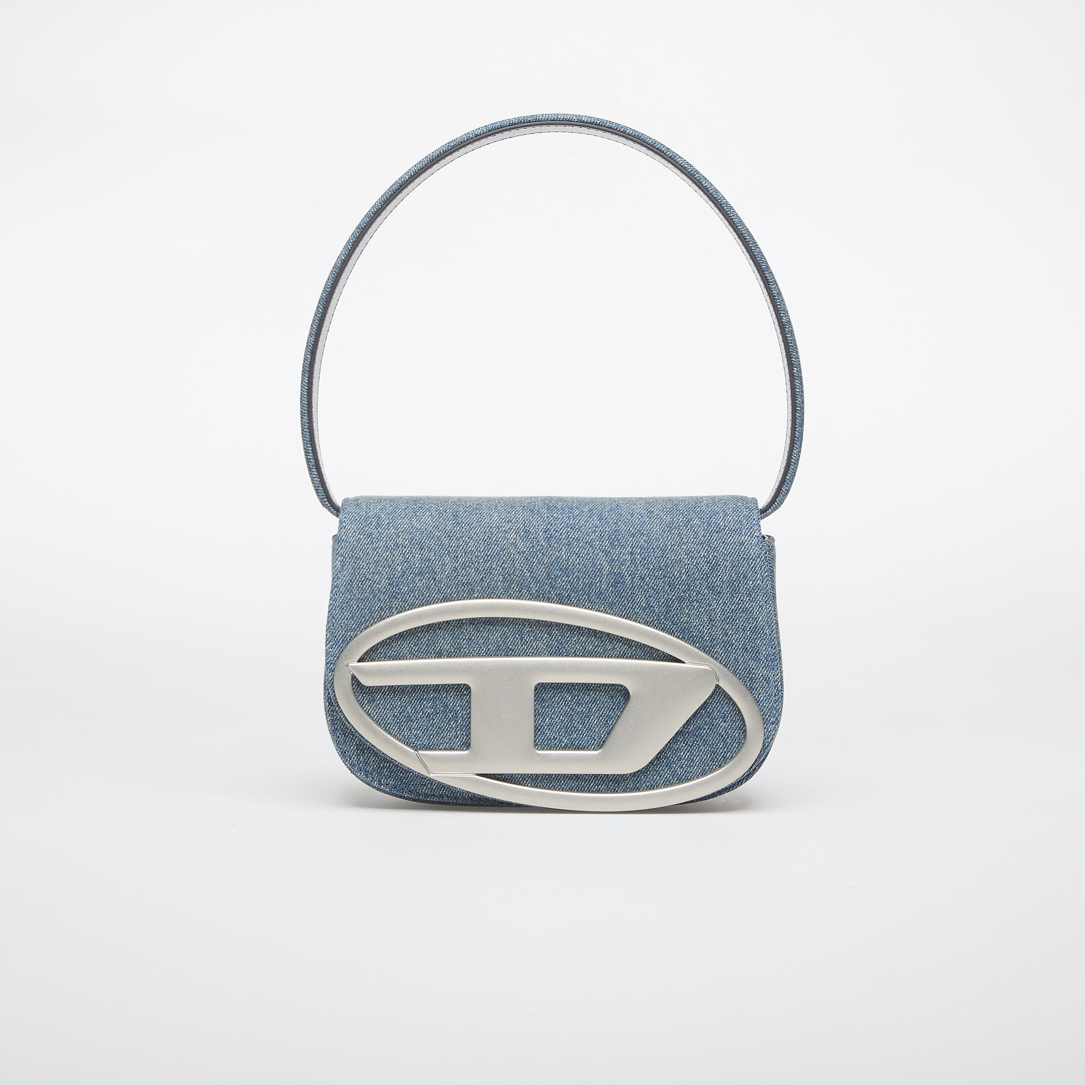 Borsa Diesel 1Dr Shoulder Bag Medium Blue Denim