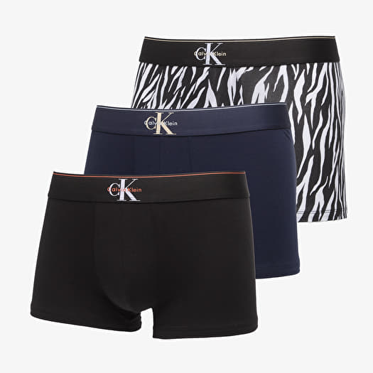 Μπόξερς Calvin Klein Trunk 3-Pack Blue
