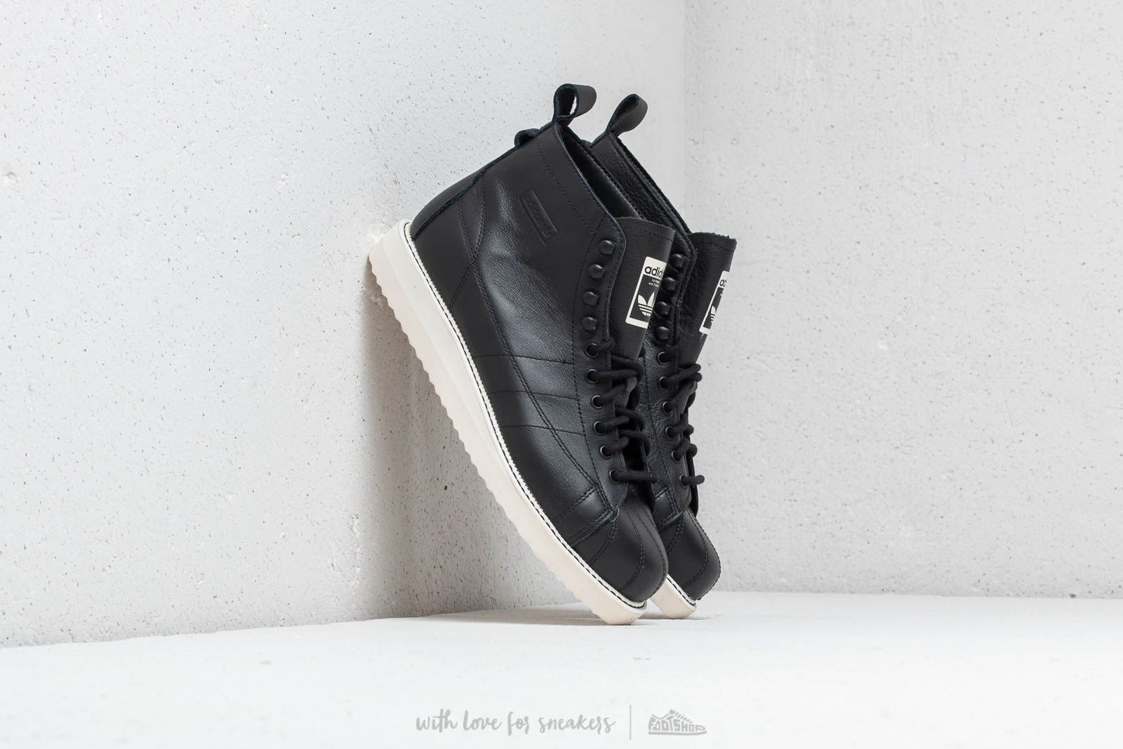 Női cipők adidas Superstar Boot W Core Black/ Core Black/ Off White