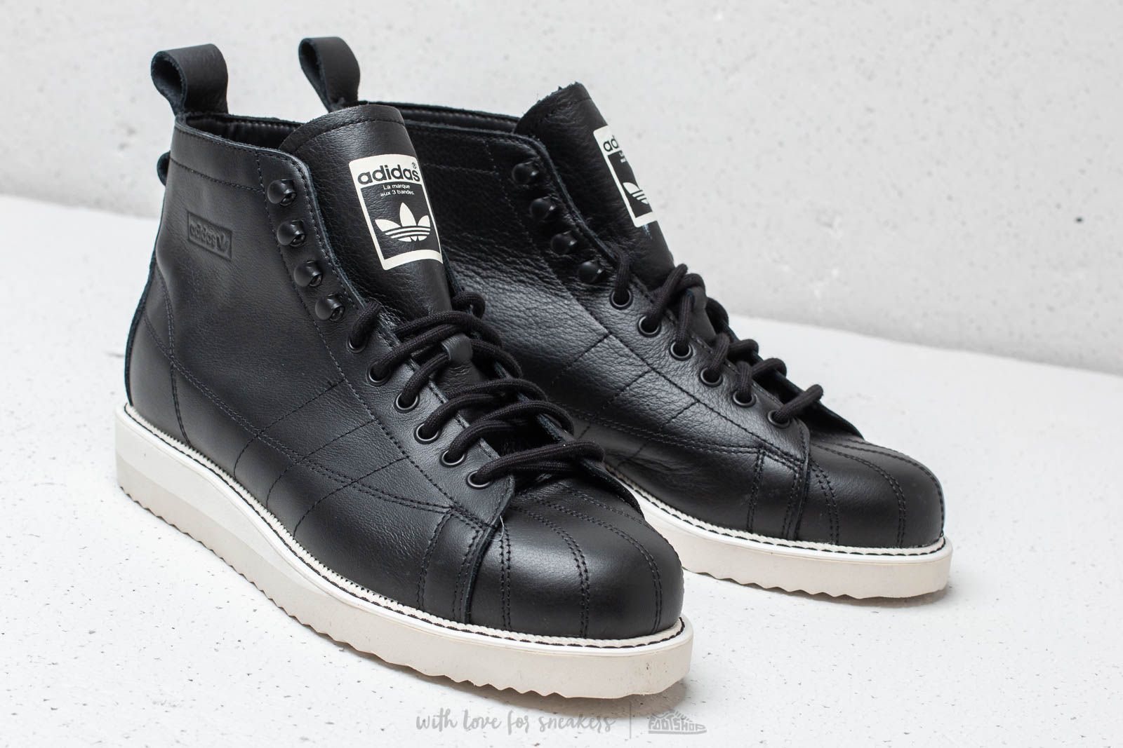Adidas superstar boot new arrivals black
