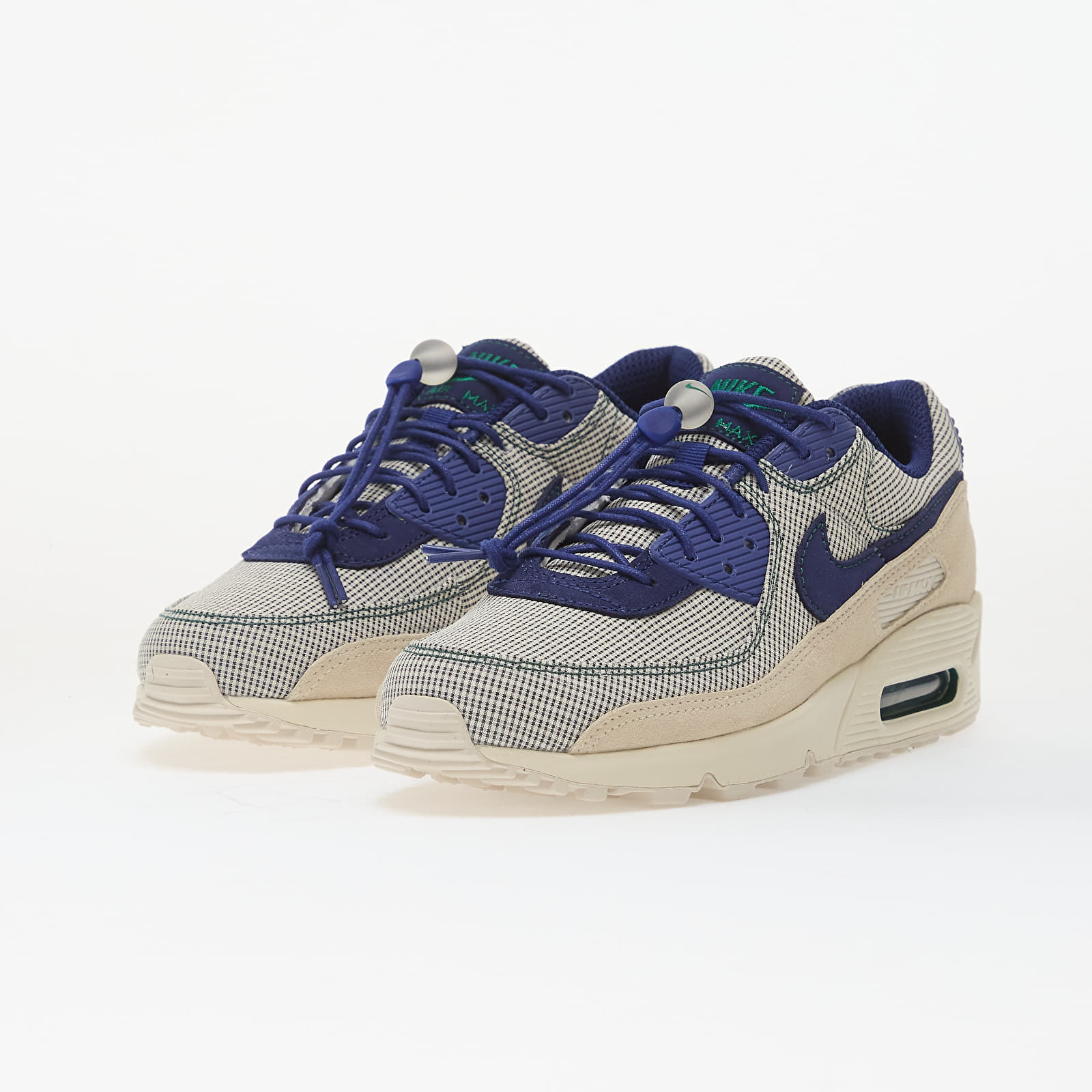 Men's shoes Nike Air Max 90 Coconut Milk/ Deep Royal Blue-Legion Pine