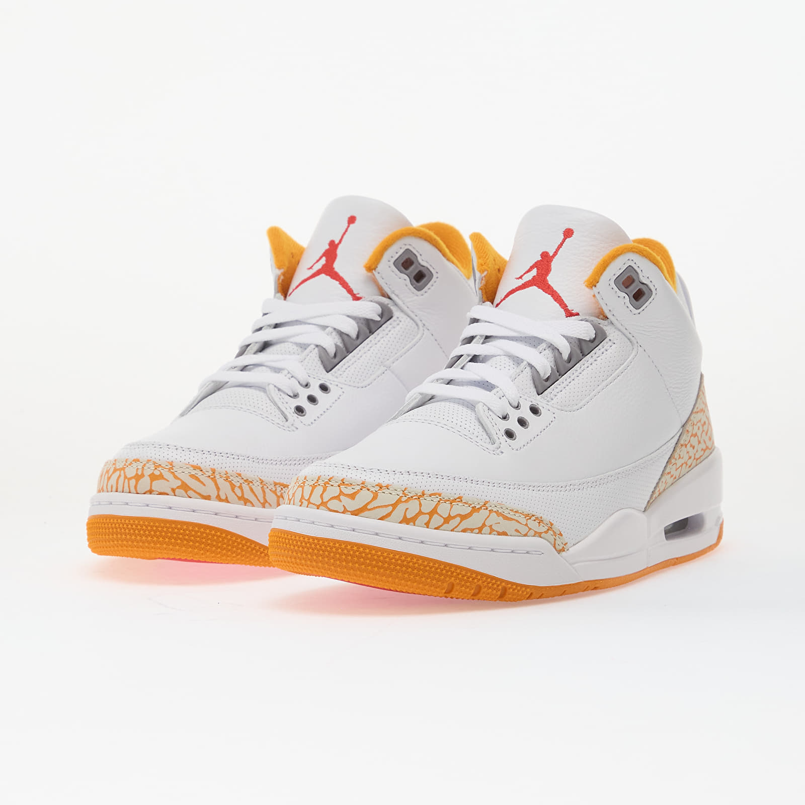Women's shoes Air Jordan 3 Retro "Orange Citrus" White/ Multi-Color