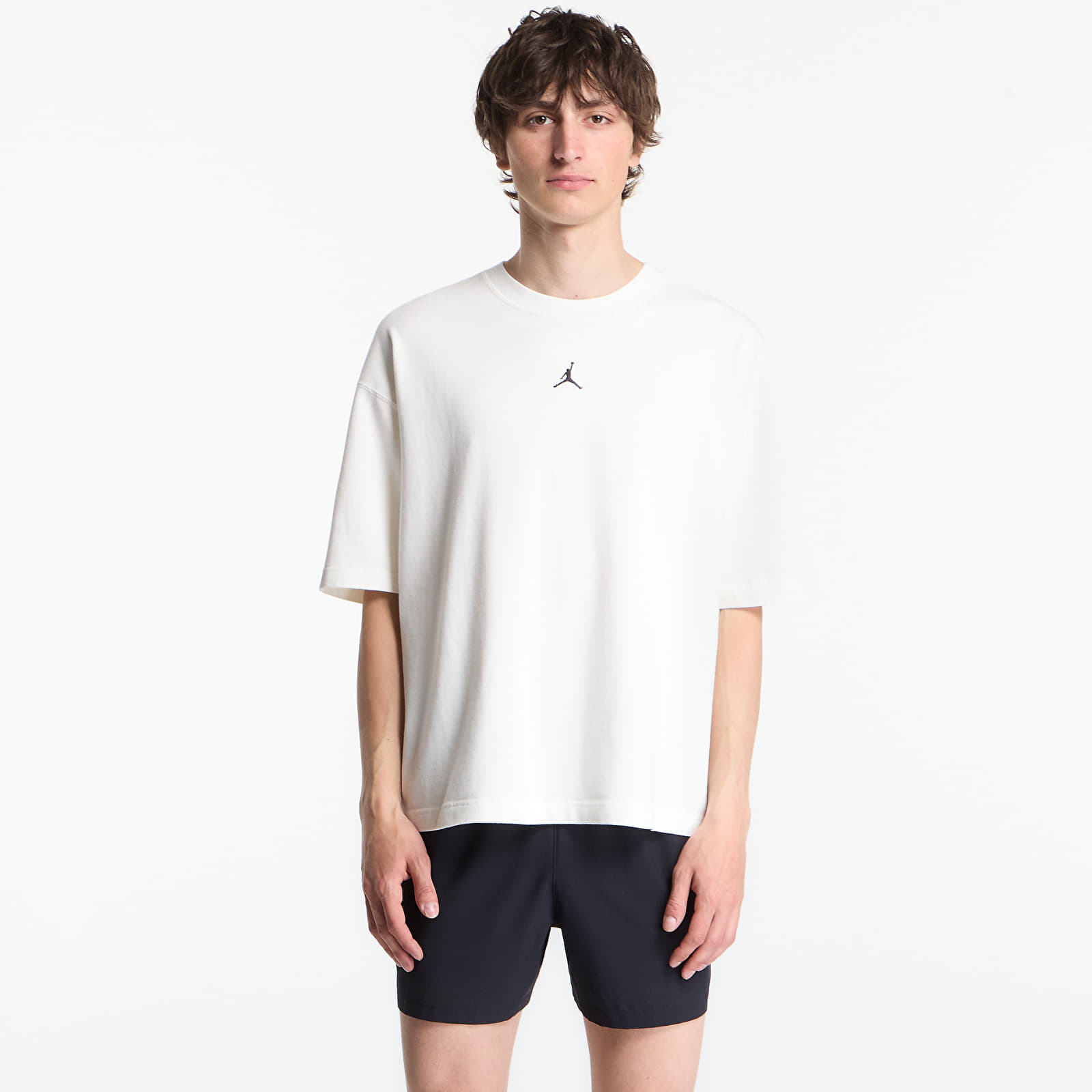 Camisetas Jordan Flight Men's Heavyweight Short-Sleeve Top Sail/ Sail/ Black