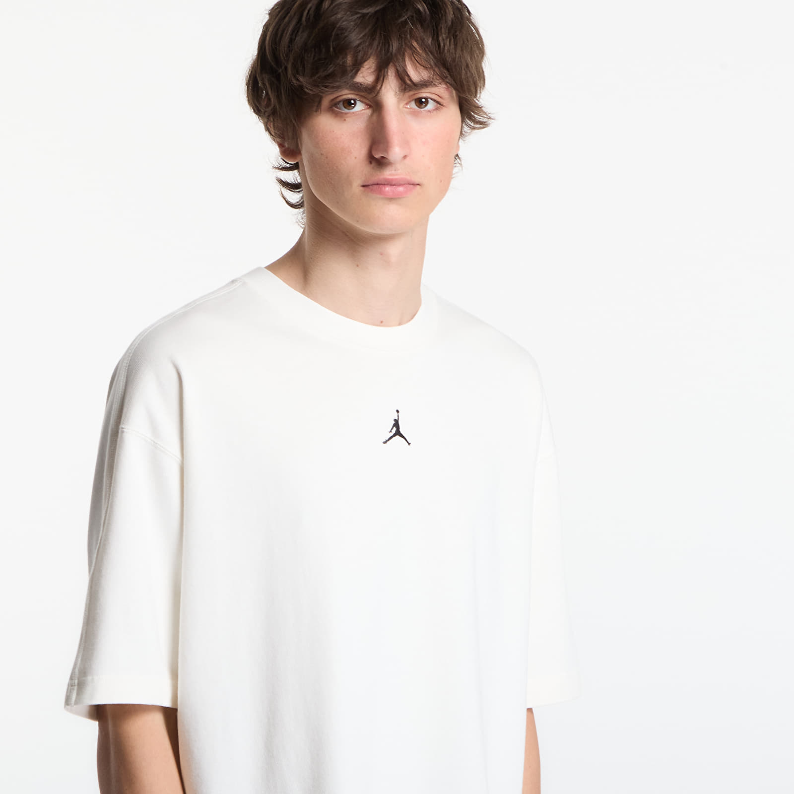 Camisetas Jordan Flight Men's Heavyweight Short-Sleeve Top Sail/ Sail/ Black