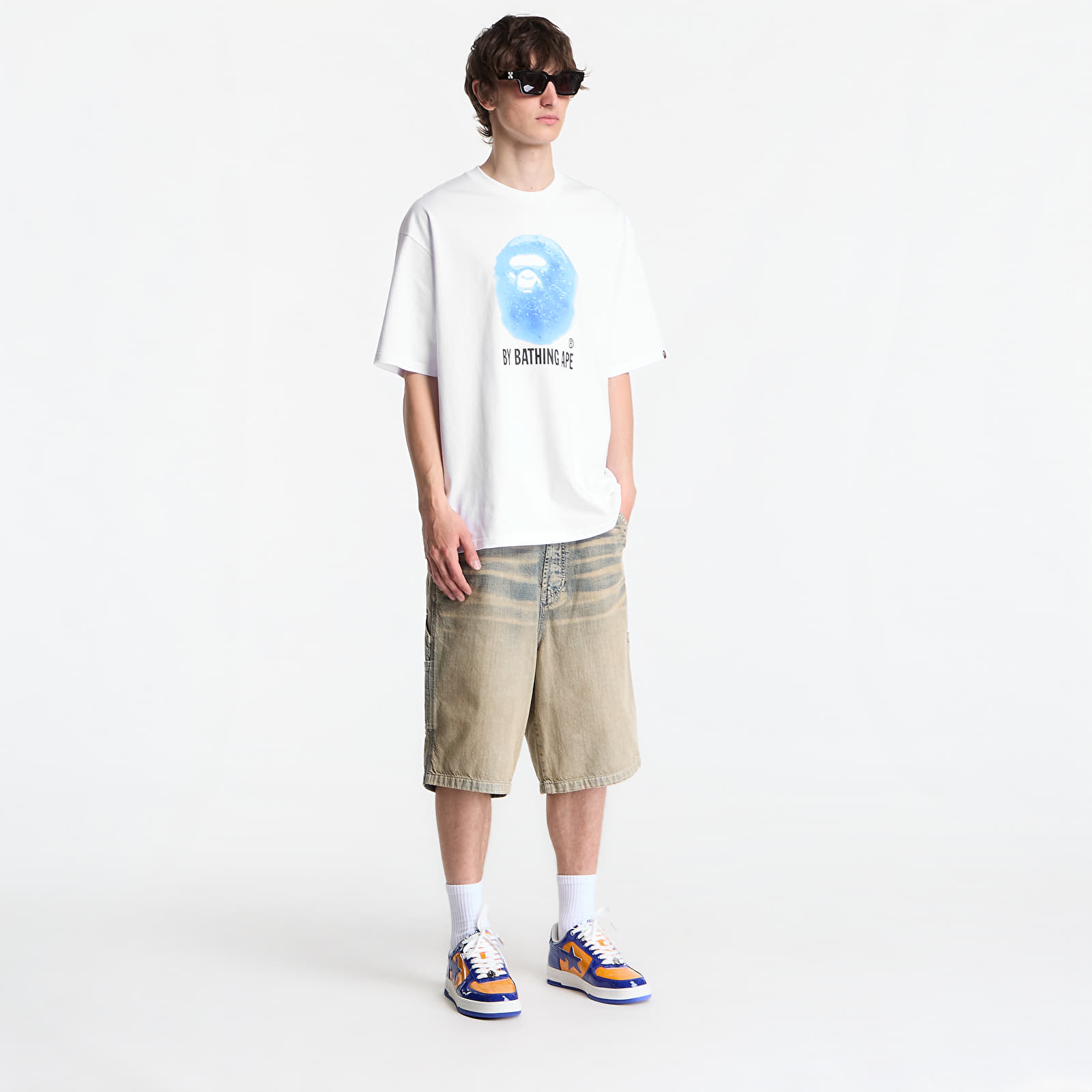 T-Shirts A BATHING APE Candy By Bathing Ape  Relaxed Fit Tee UNISEX White