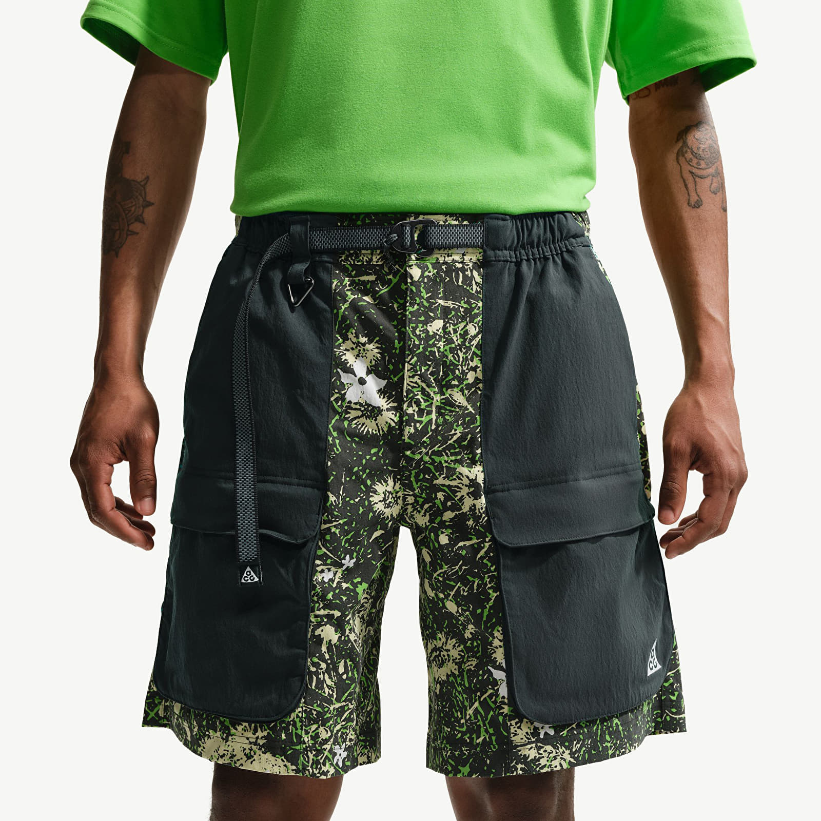 Shorts voor heren Nike ACG "Smith Summit" Men's Shorts Black Spruce/ Mineral Slate/ Summit White