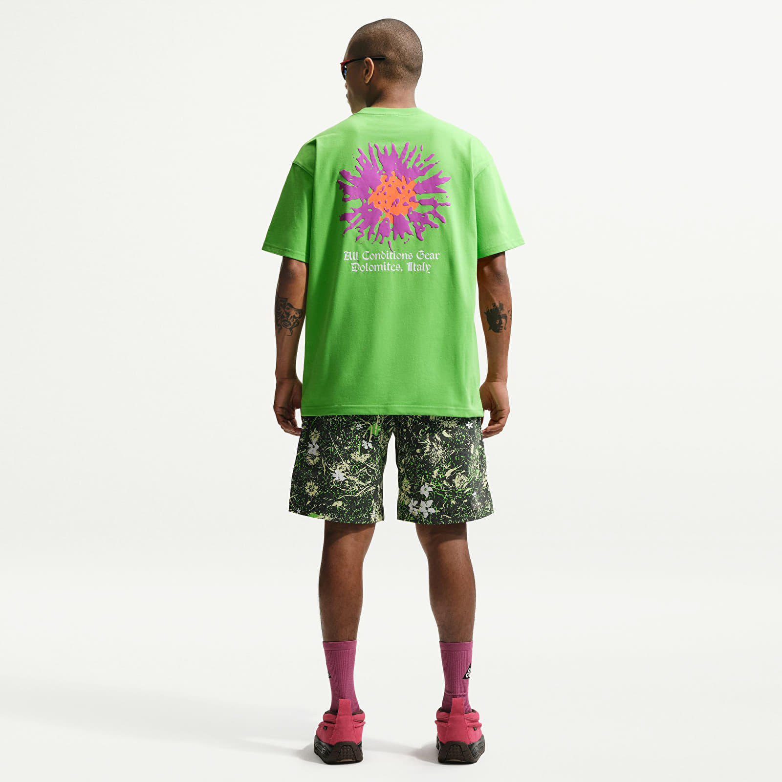 Shorts voor heren Nike ACG "Smith Summit" Men's Shorts Black Spruce/ Mineral Slate/ Summit White