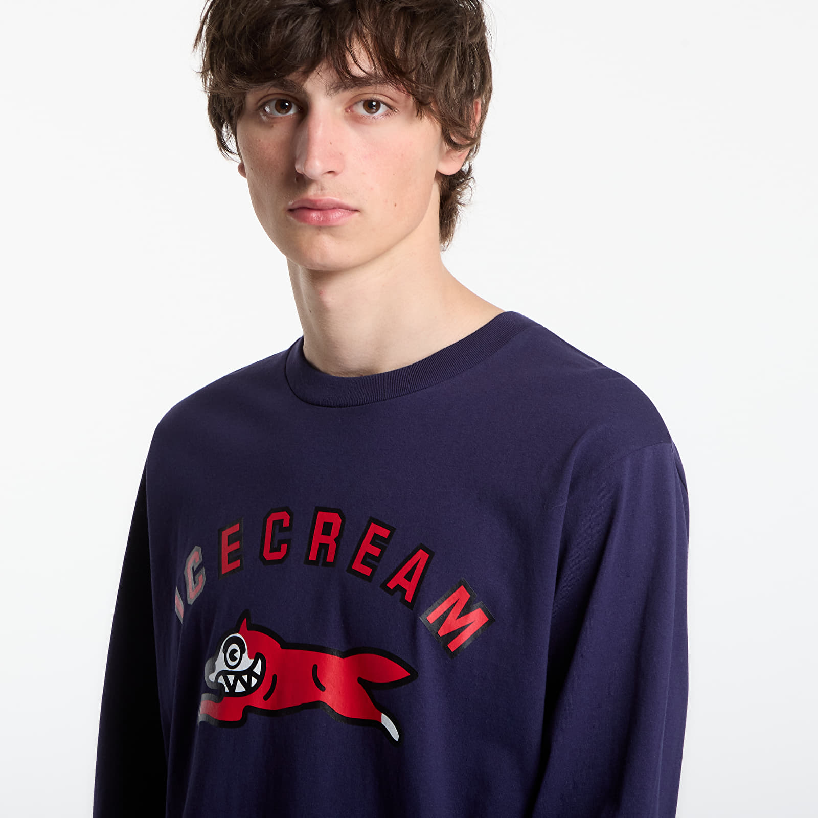 T-krekli Billionaire Boys Club Icecream Arch Running Dog Ls T-Shirt Navy