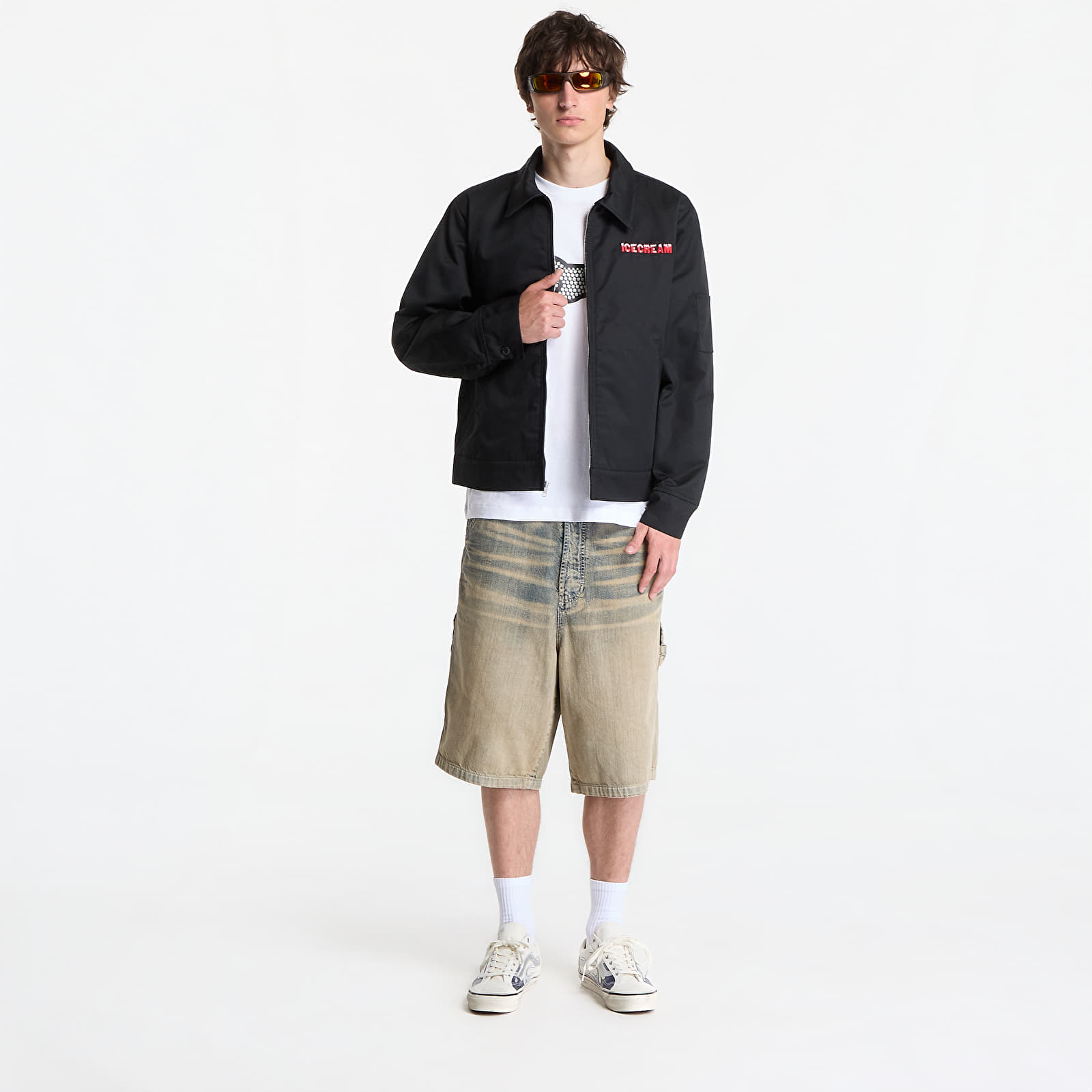Jackets Billionaire Boys Club Icecream Drippy Quilted Work Jacket Black