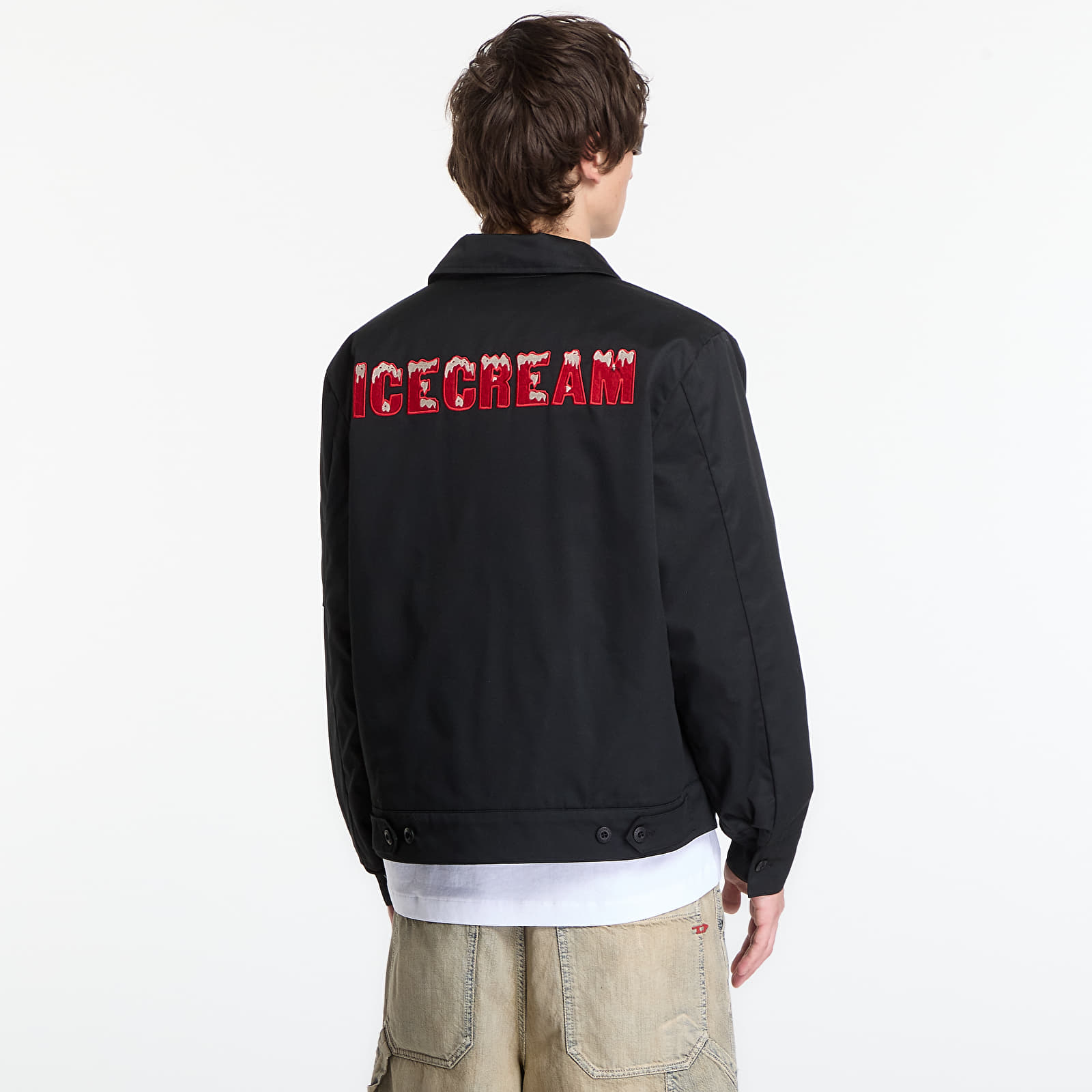 Jackets Billionaire Boys Club Icecream Drippy Quilted Work Jacket Black