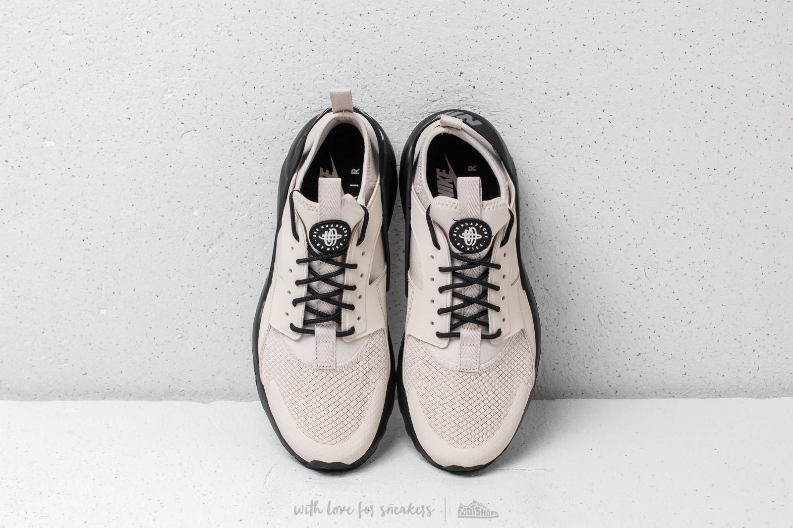 Men s shoes Nike Air Huarache Run Ultra Desert Sand Black Dark Grey Footshop