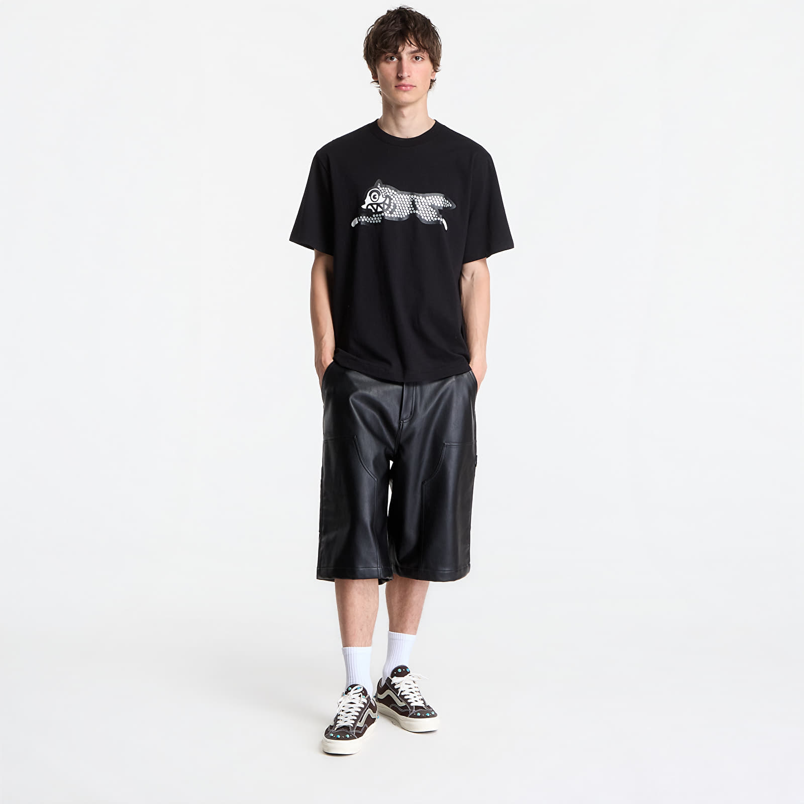 T-krekli Billionaire Boys Club Icecream Glitter Running Dog T-Shirt Black