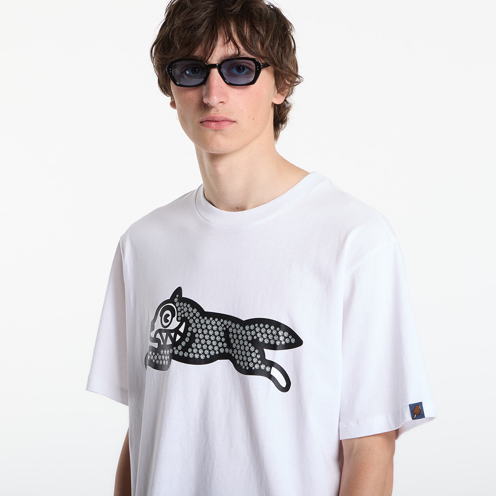 Tricouri  Billionaire Boys Club Icecream Glitter Running Dog T-Shirt White
