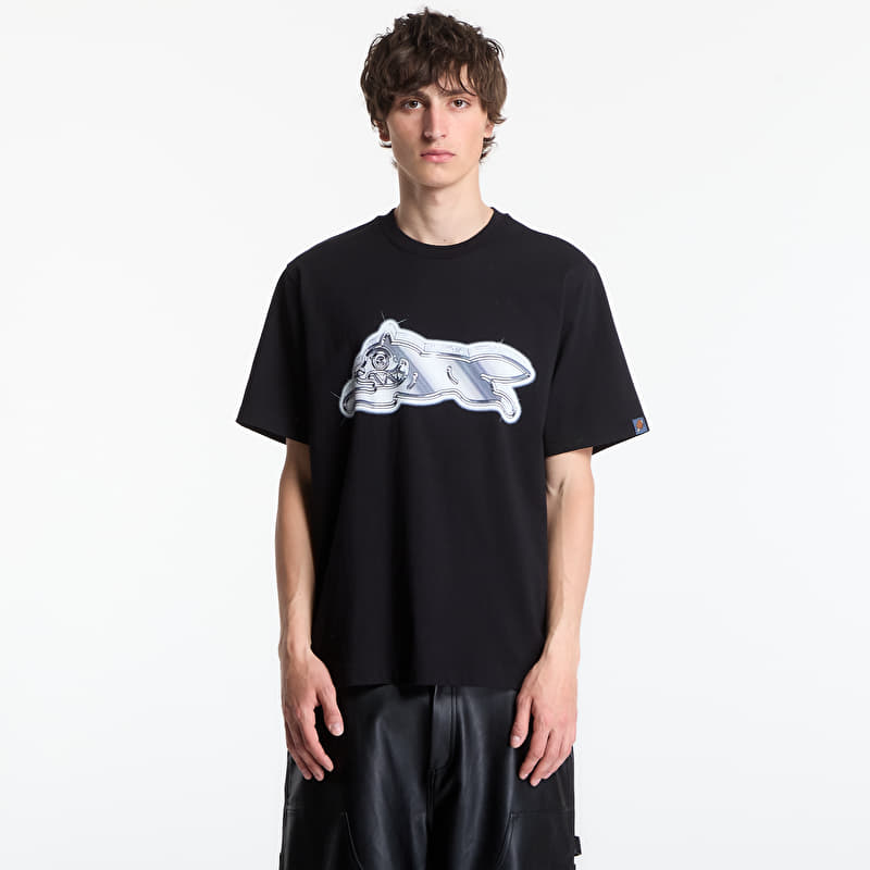 Billionaire Boys Club Icecream Iced Out Running Dog T-Shirt Black