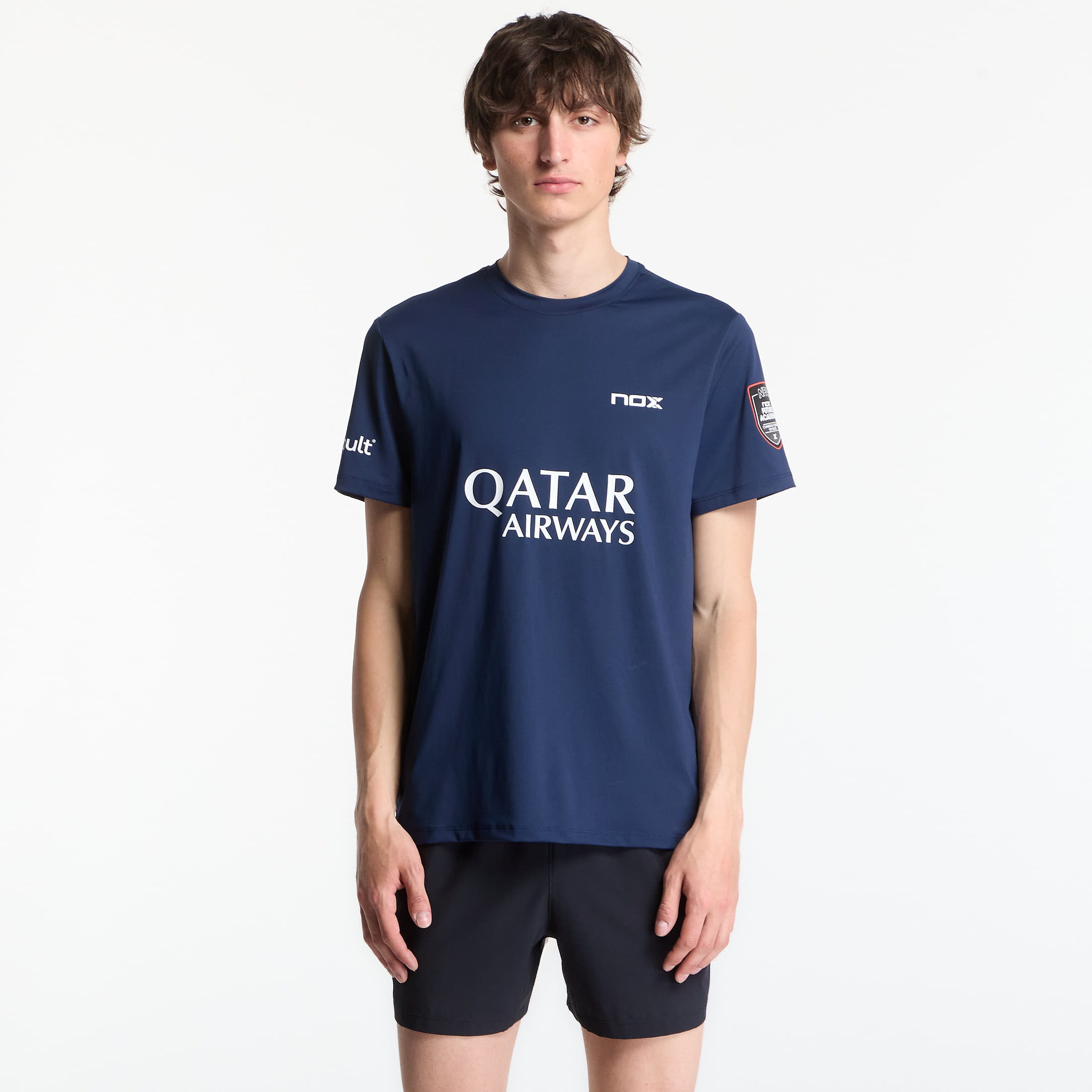 aglietta Nox Sponsors At10 T-Shirt Dark Blue