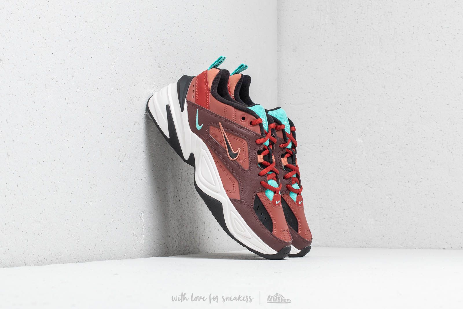Women s shoes Nike W M2K Tekno Mahogany Mink Black Footshop