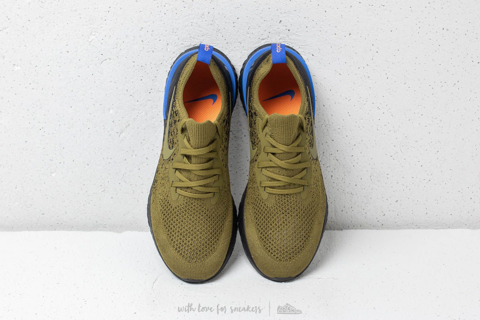 Nike epic react olive flak store