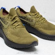 Men s shoes Nike Epic React Flyknit Olive Flak Olive Flak Black Footshop