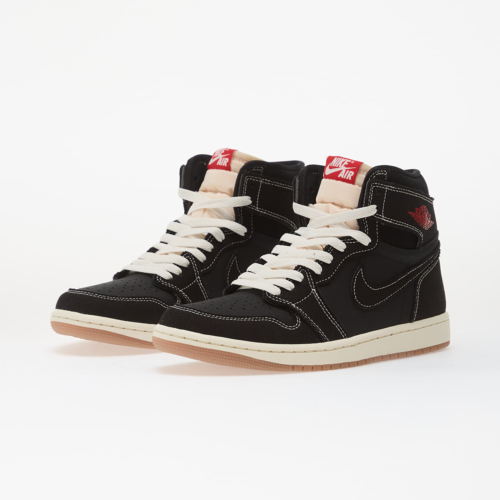 Sko til mænd Air Jordan 1 Retro High OG "Flight Club" Black/ University Red-Sail-Gum Med Brown