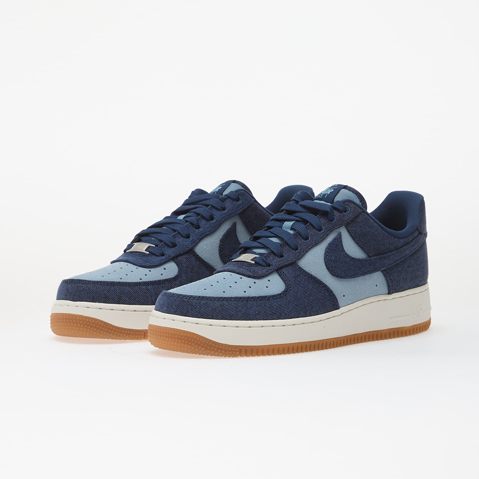 Herenschoenen Nike Air Force 1 '07 Lv8 Denim Navy/ Navy-Worn Blue-Summit White