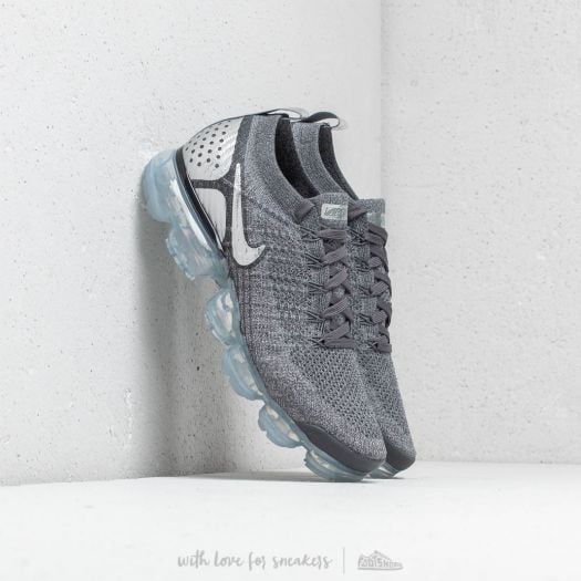 Men s shoes Nike Air Vapormax Flyknit 2 Dark Grey Chrome Dark Grey Footshop