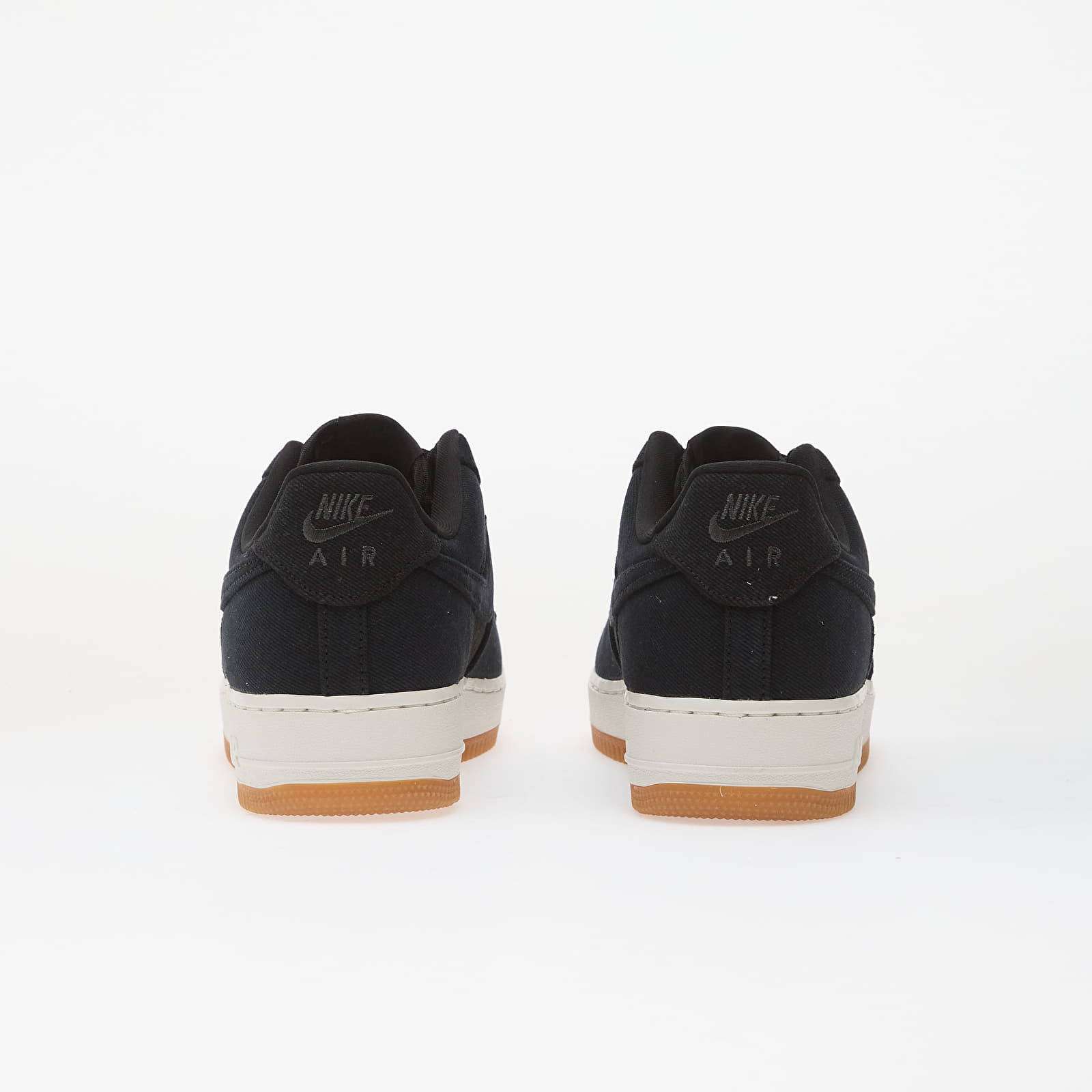 Herenschoenen Nike Air Force 1 '07 Lv8 Denim Black/ Black-Dk Smoke Grey-Gum Med Brown