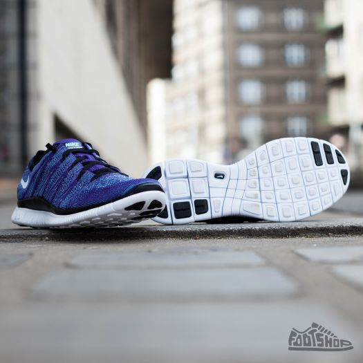 Nike free rn on sale flyknit homme violet