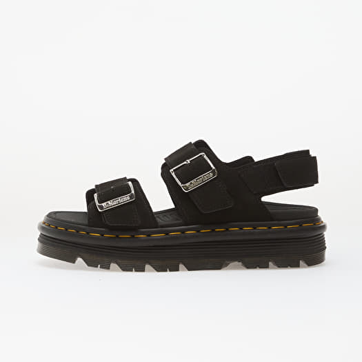 Dr. Martens Zebzag Sandal Suede Black