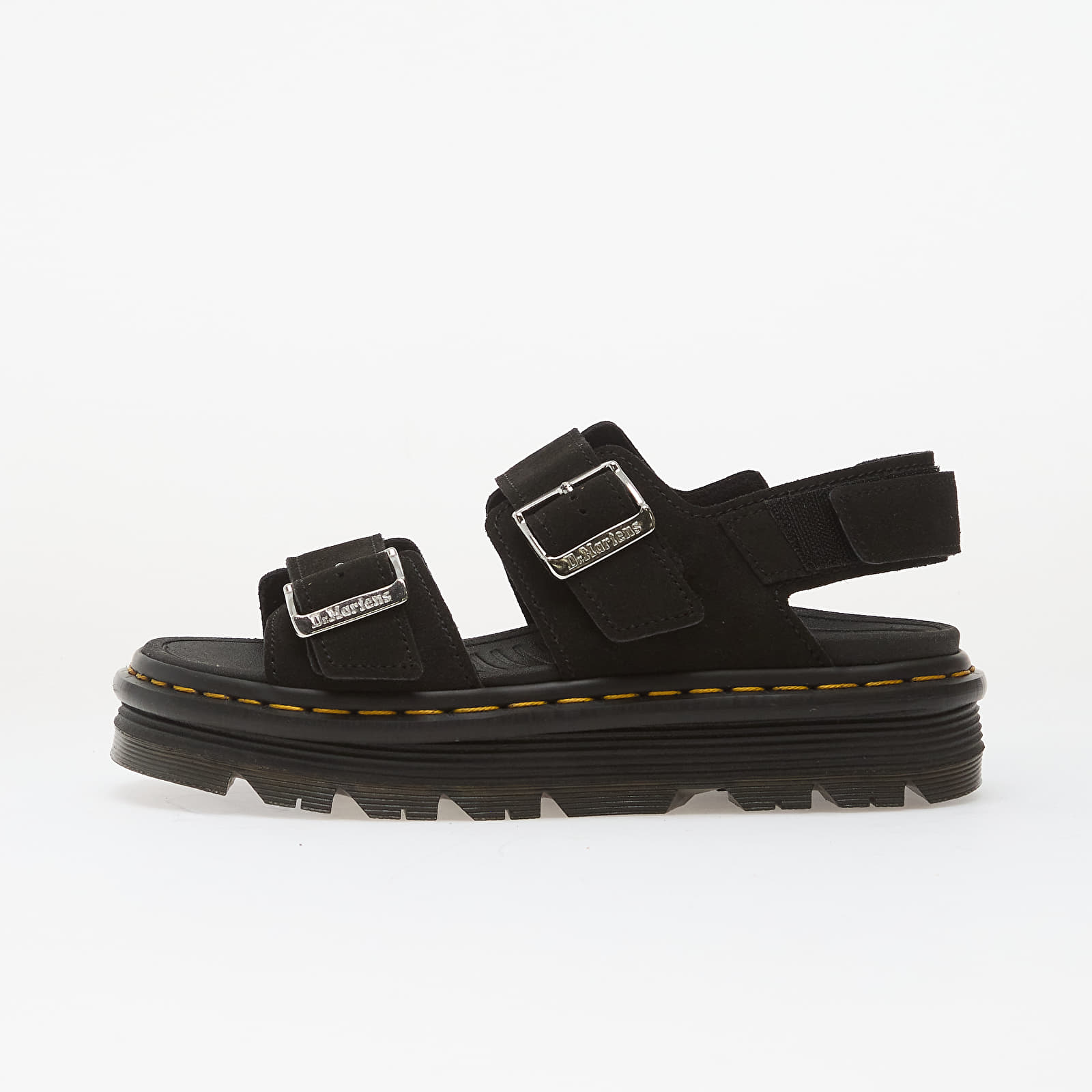 Damesko Dr. Martens Zebzag Sandal Suede Black