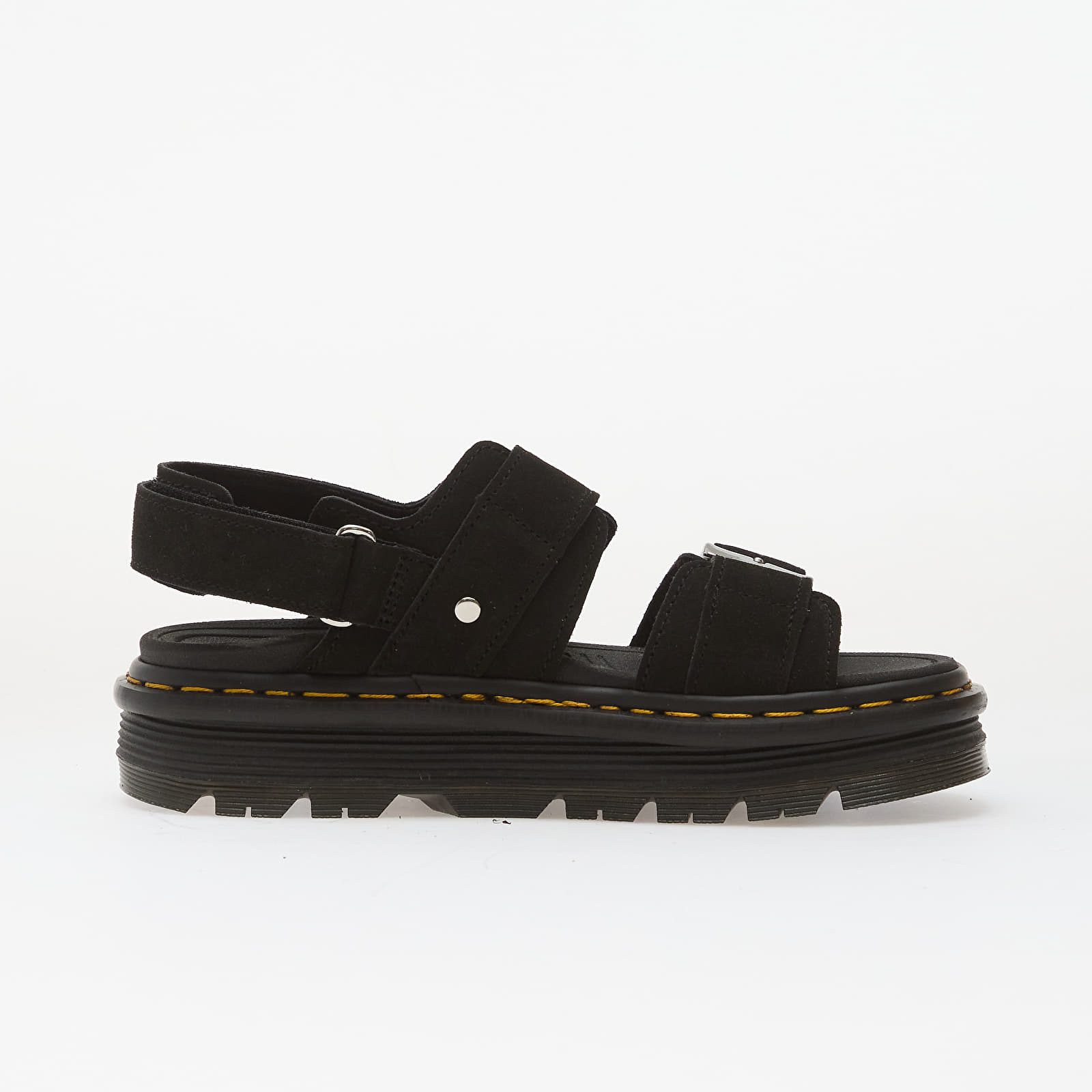 Damesko Dr. Martens Zebzag Sandal Suede Black