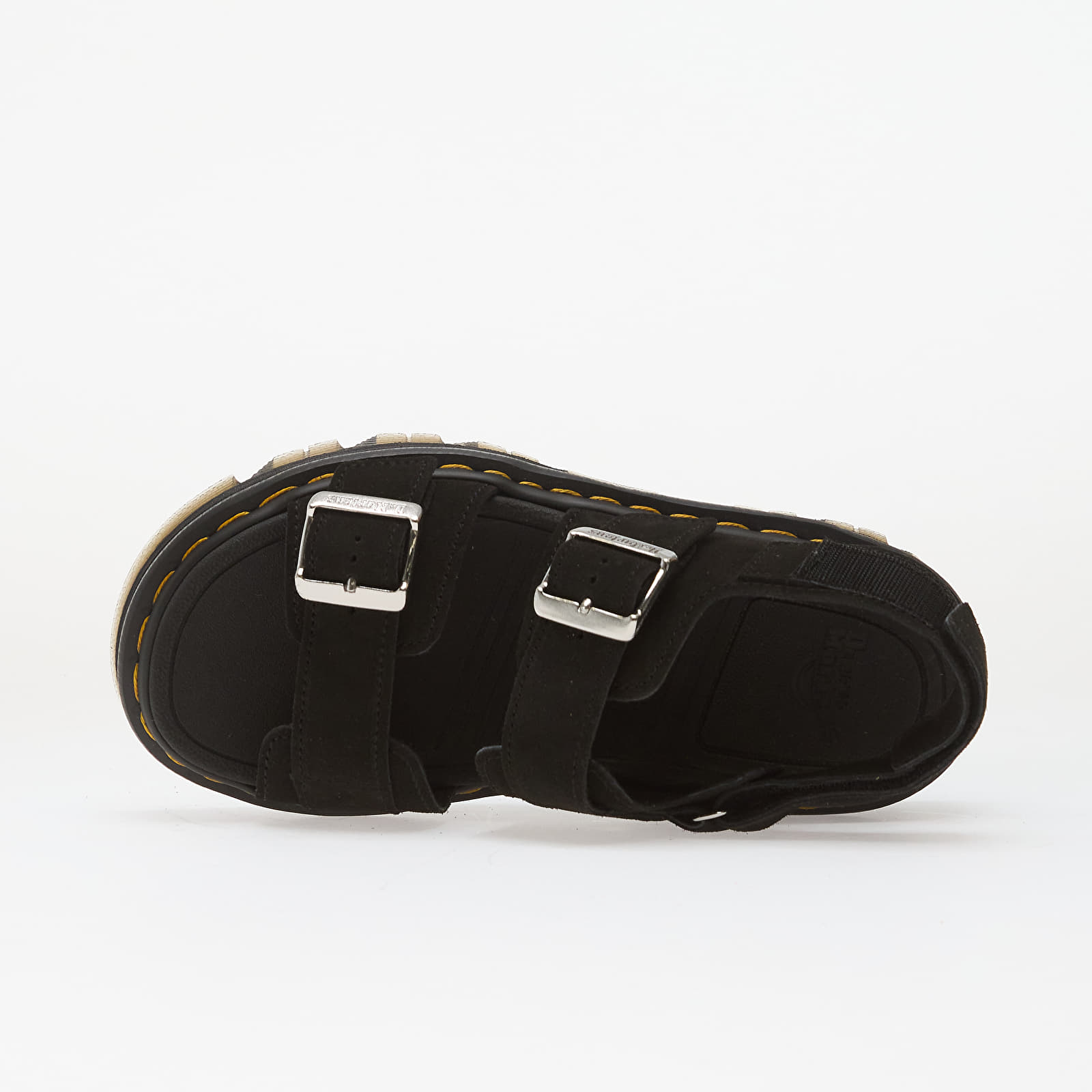 Damesko Dr. Martens Zebzag Sandal Suede Black