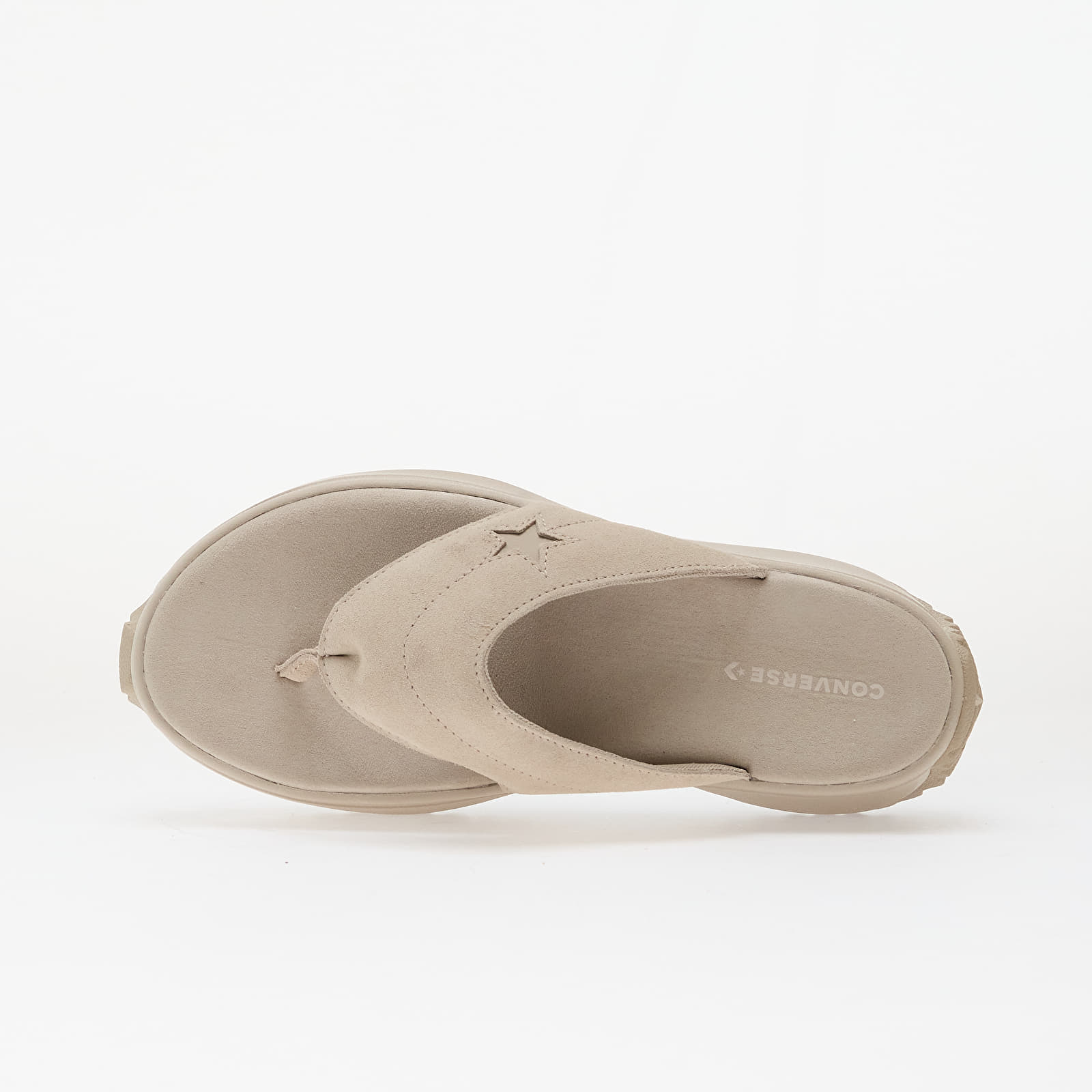 Herren Sneaker und Schuhe Converse ​Run Star Sandal Platform Suede Papyrus